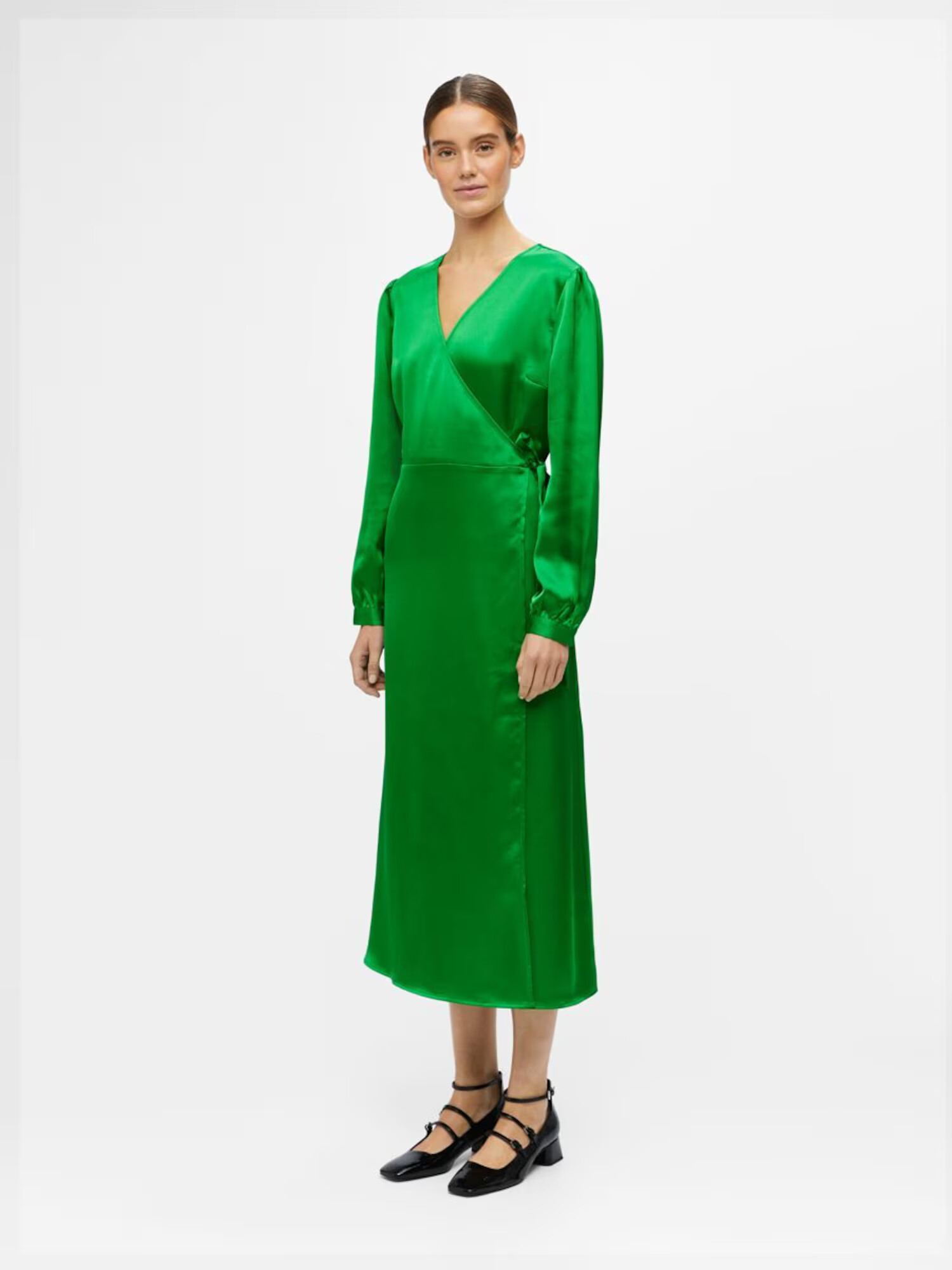 OBJECT Rochie 'Naya' verde iarbă - Pled.ro