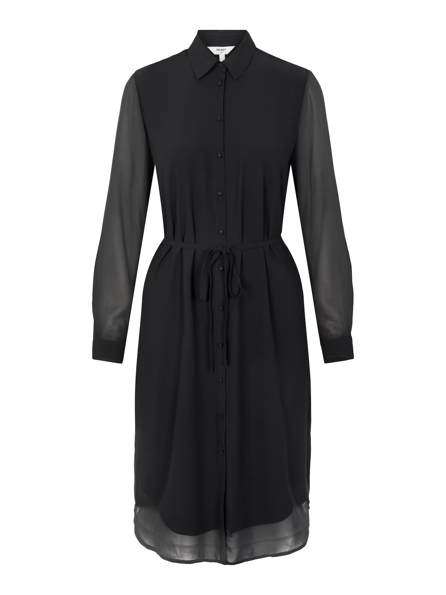 OBJECT Rochie tip bluză 'Mila Bay' negru - Pled.ro