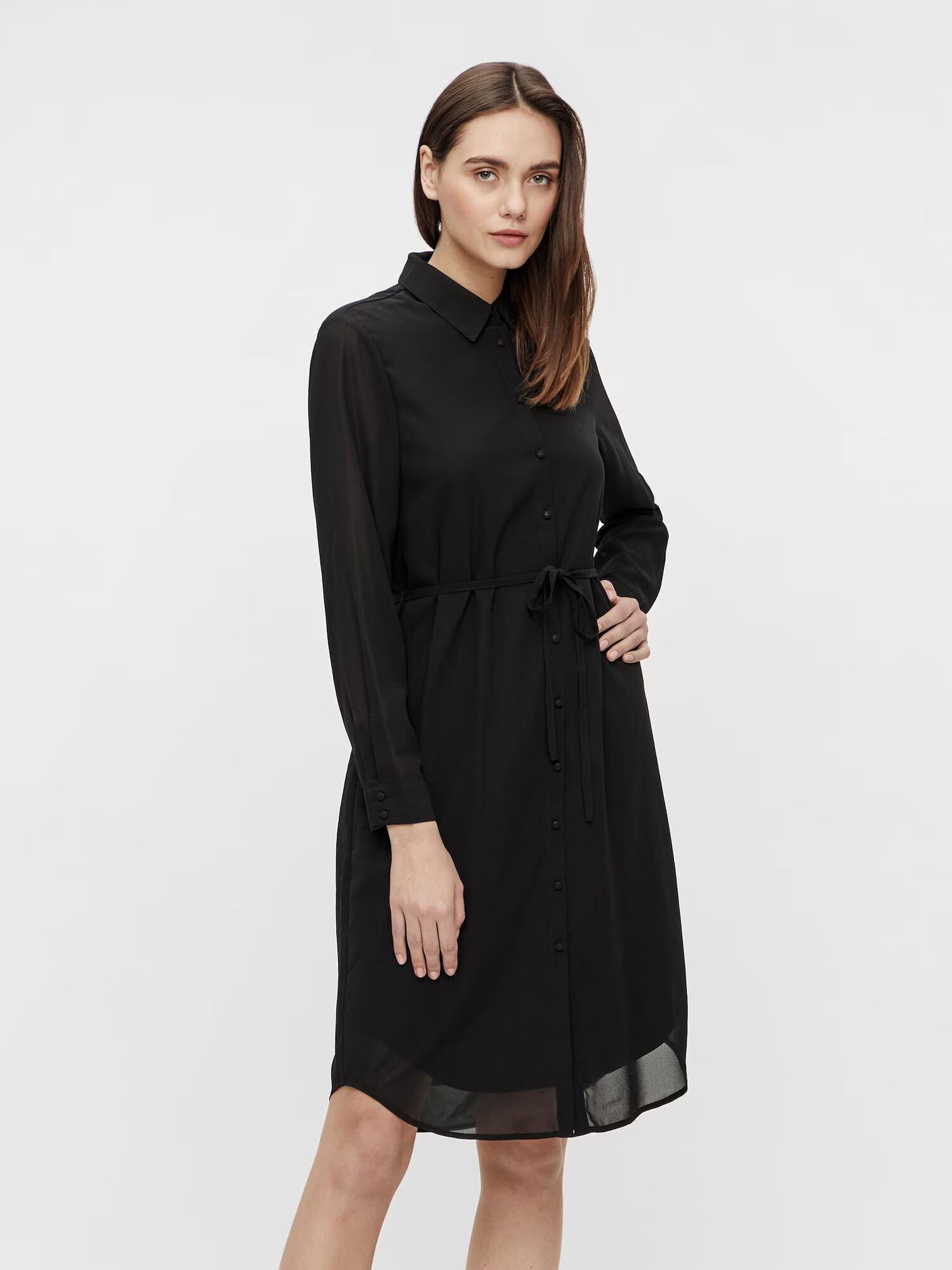 OBJECT Rochie tip bluză 'Mila Bay' negru - Pled.ro