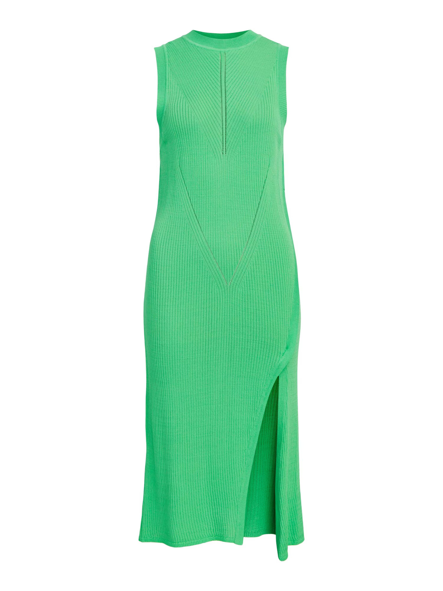 OBJECT Rochie tricotat 'Bianka' verde limetă - Pled.ro