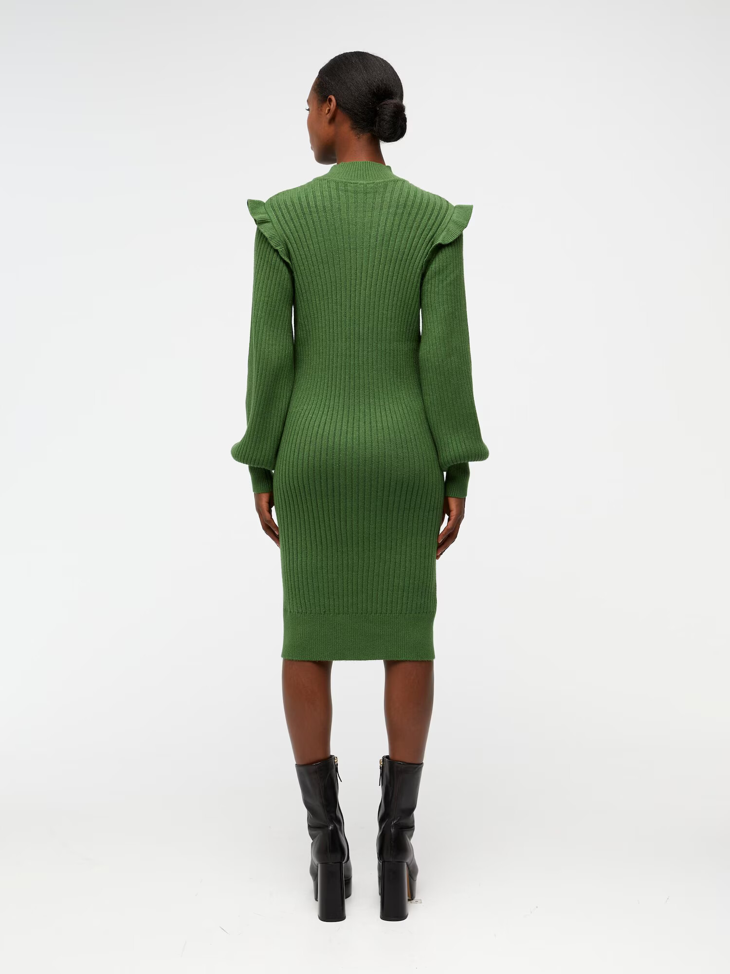 OBJECT Rochie tricotat 'Diva' verde - Pled.ro