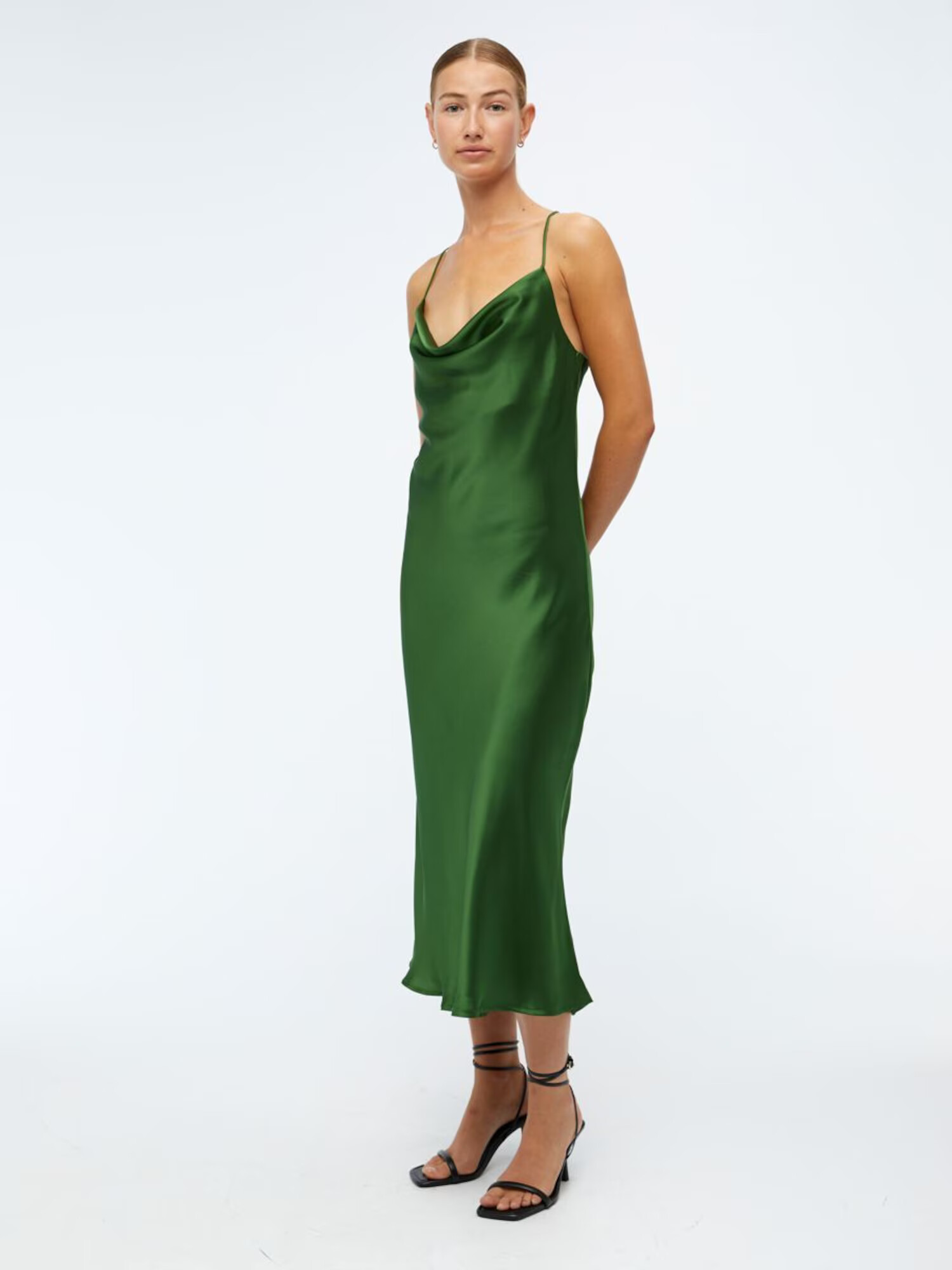 OBJECT Rochie verde închis - Pled.ro