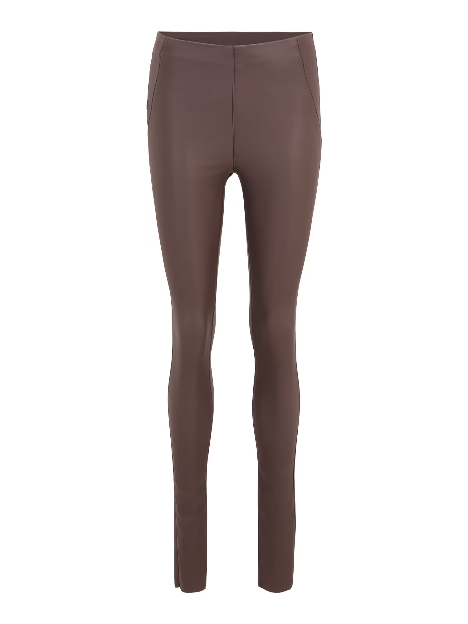 OBJECT Tall Leggings 'BELLE' maro închis - Pled.ro