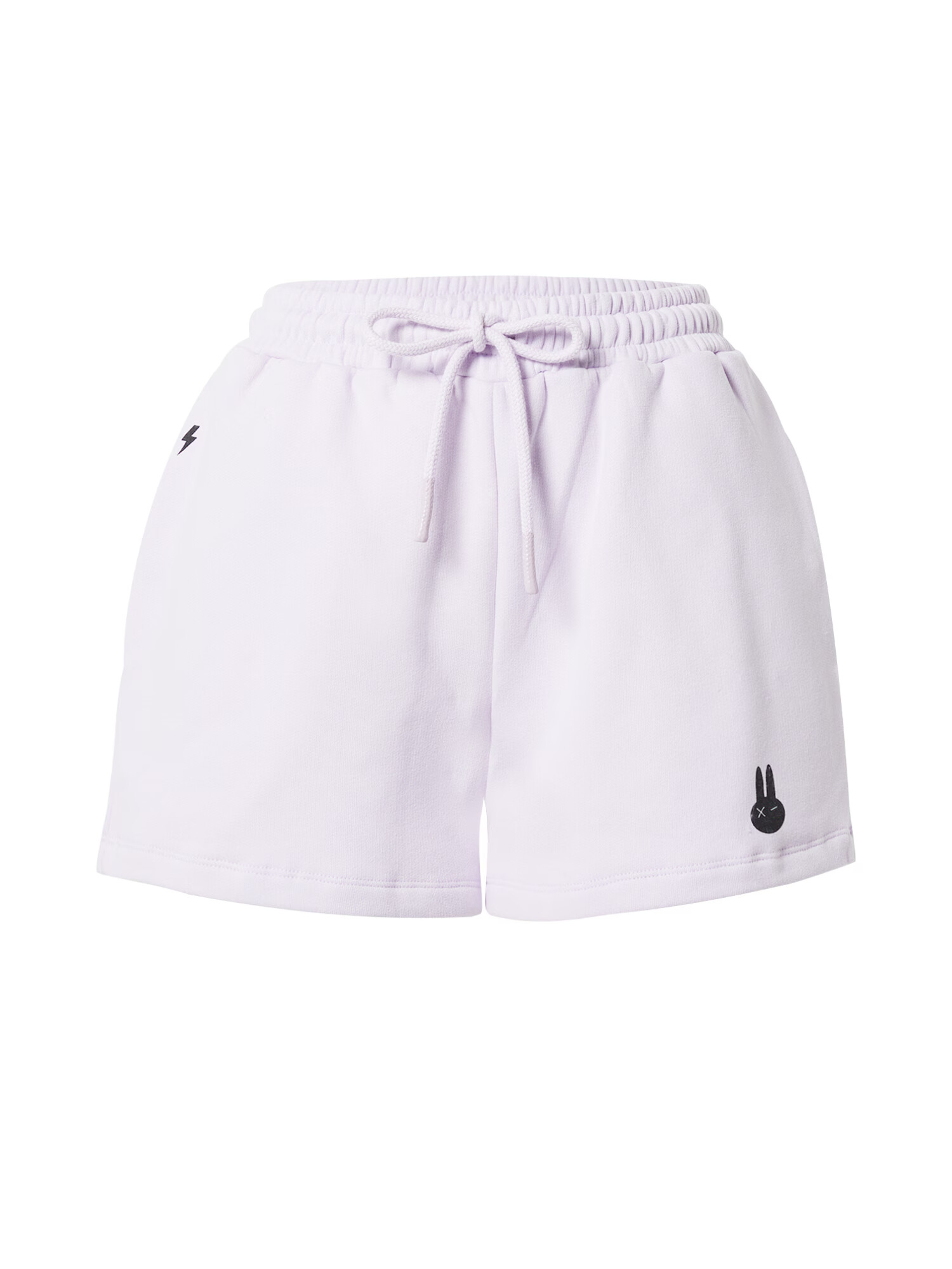 Ocay Pantaloni mov pastel / negru - Pled.ro