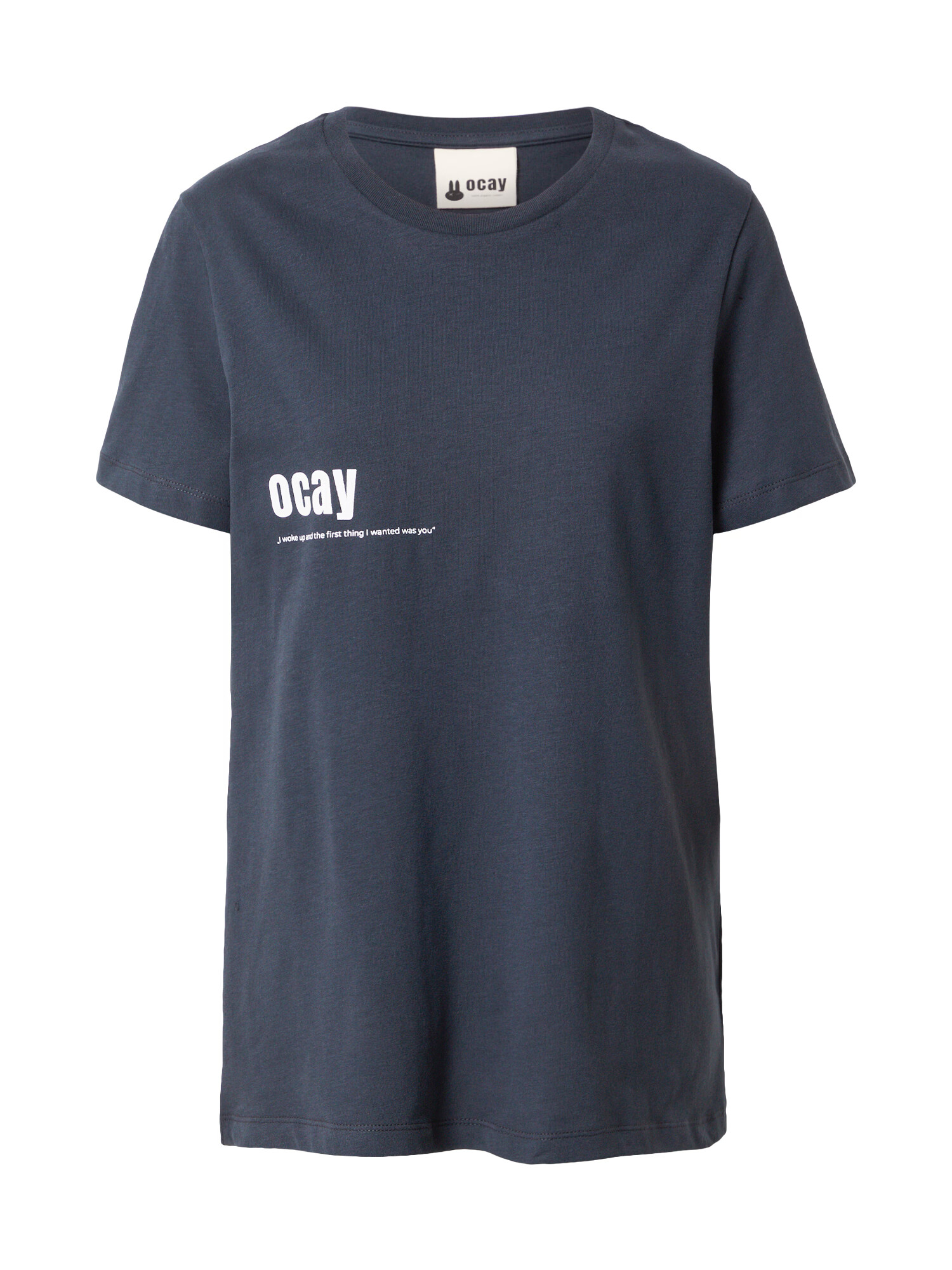 Ocay Tricou albastru marin / alb - Pled.ro