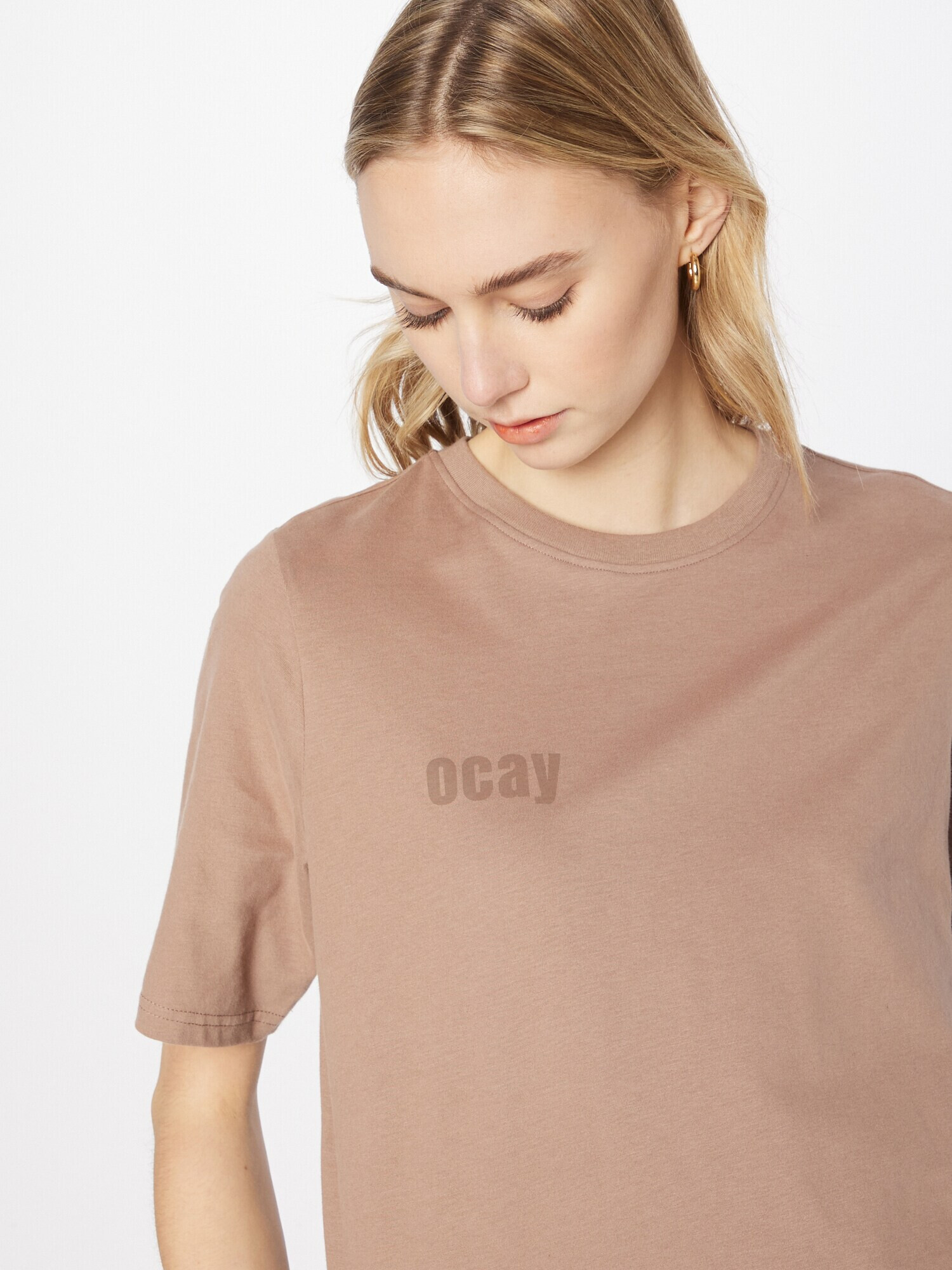 Ocay Tricou maro mokka / maro deschis - Pled.ro