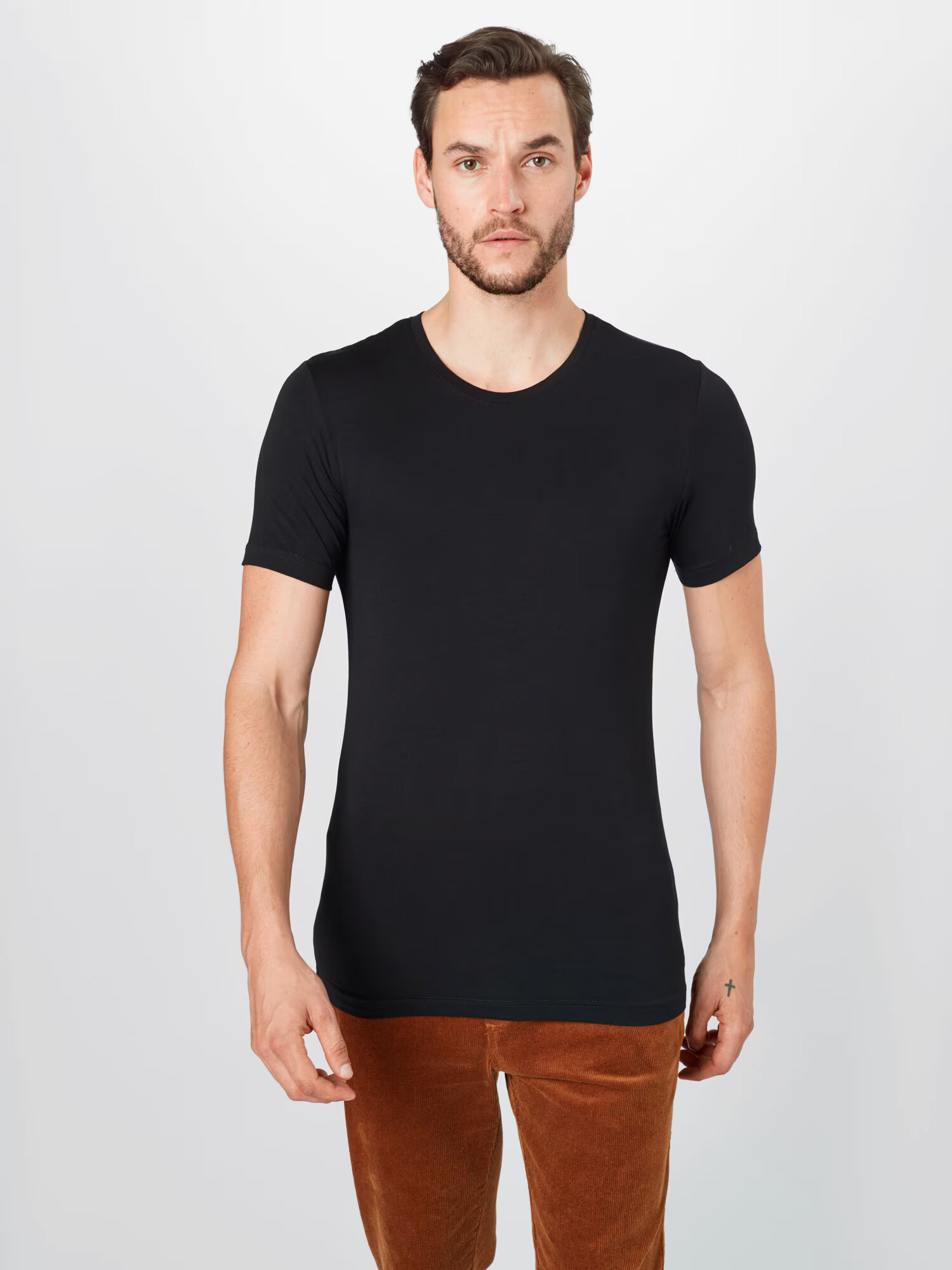 OLYMP Tricou 'Level 5' negru - Pled.ro