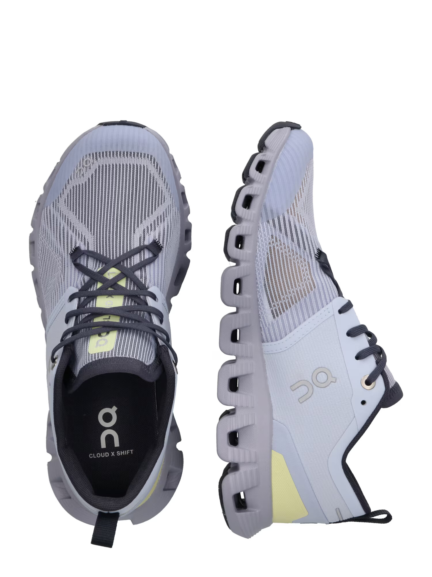 On Sneaker de alergat 'CloudX3 Shift' albastru fumuriu / gri / verde pastel - Pled.ro