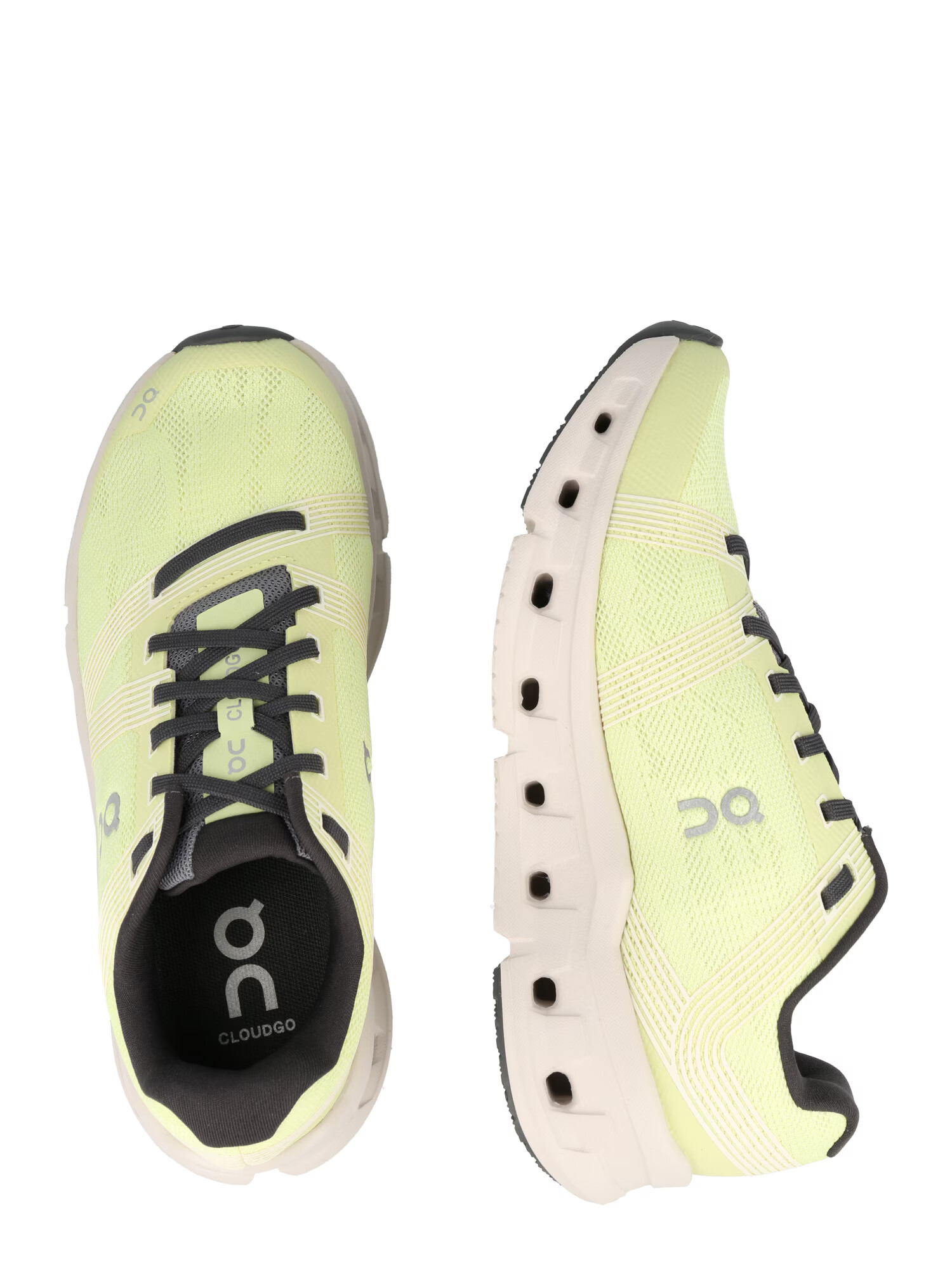 On Sneaker de alergat 'Cloudgo' gri / verde stuf - Pled.ro