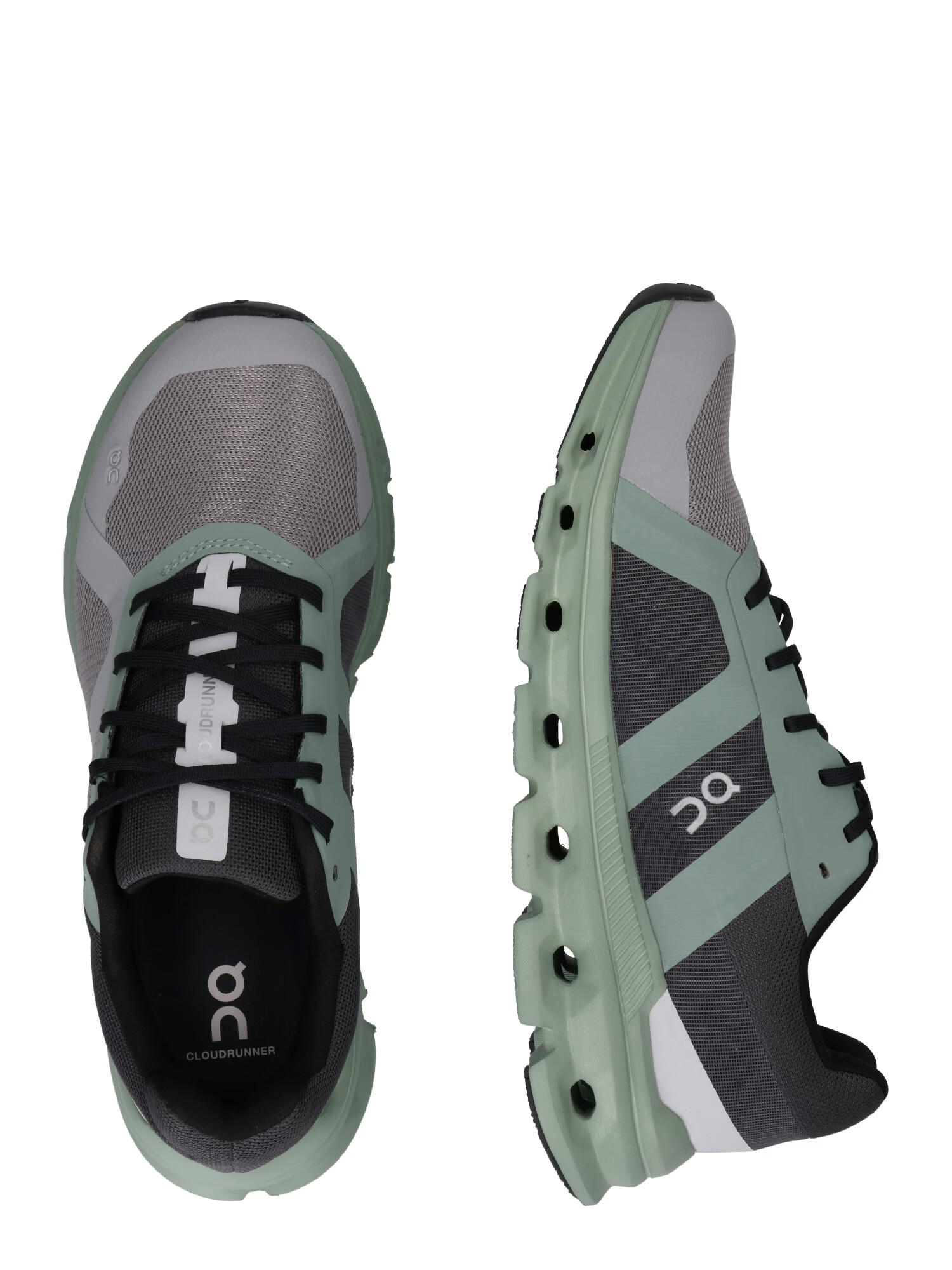 On Sneaker de alergat 'Cloudrunner' verde deschis / lila - Pled.ro