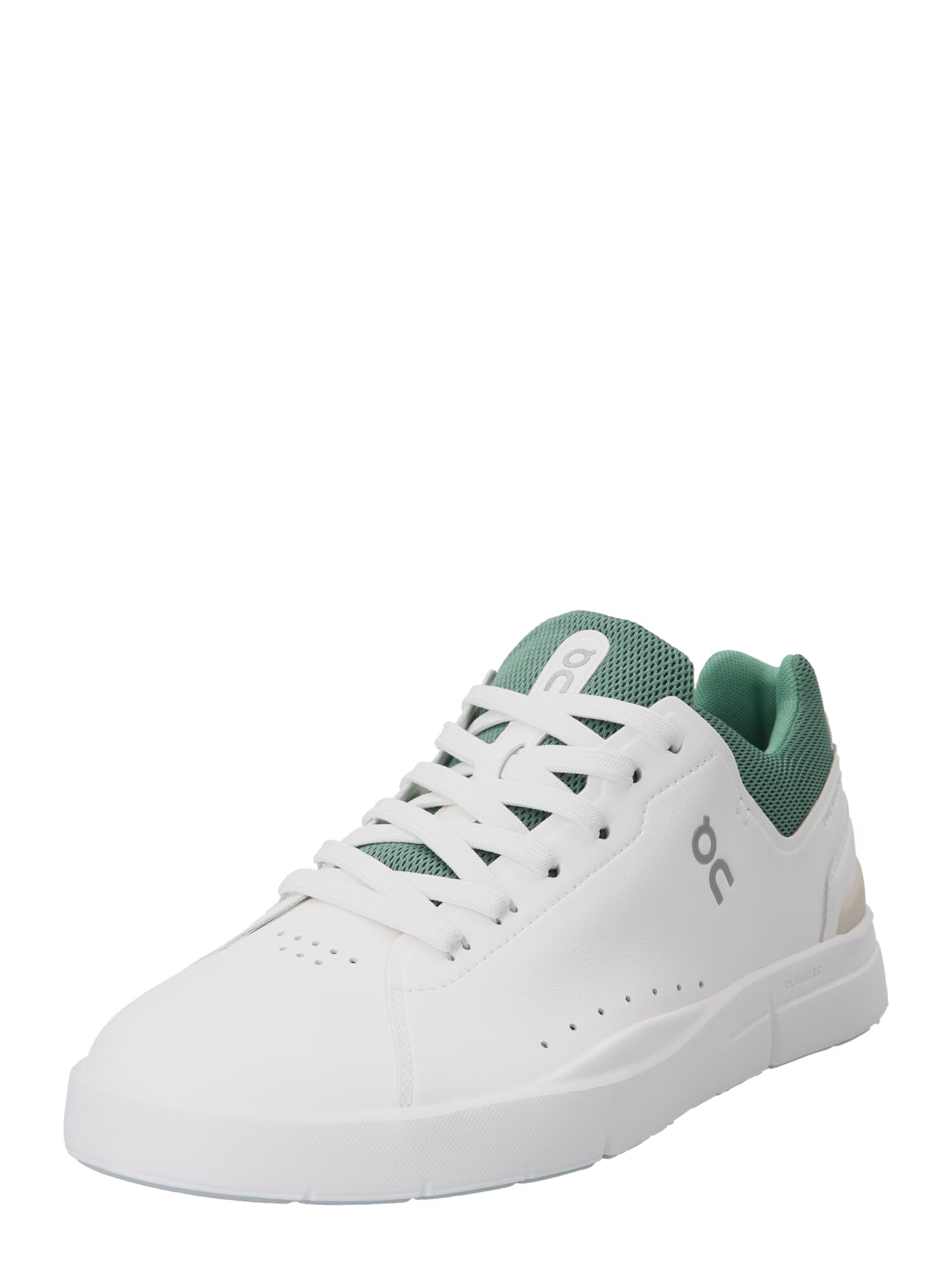 On Sneaker low 'THE ROGER' gri închis / verde kiwi / alb - Pled.ro