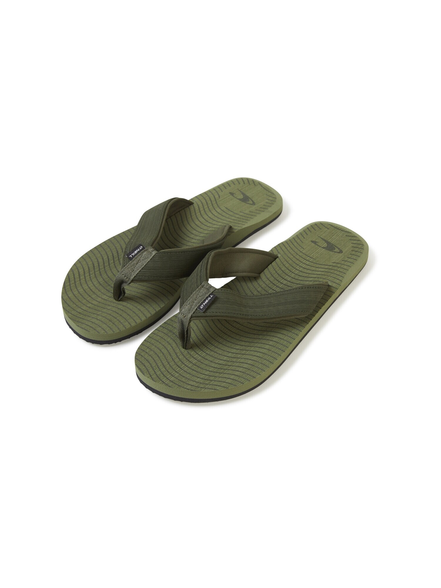 O'NEILL Flip-flops 'Koosh' kaki / negru / alb - Pled.ro