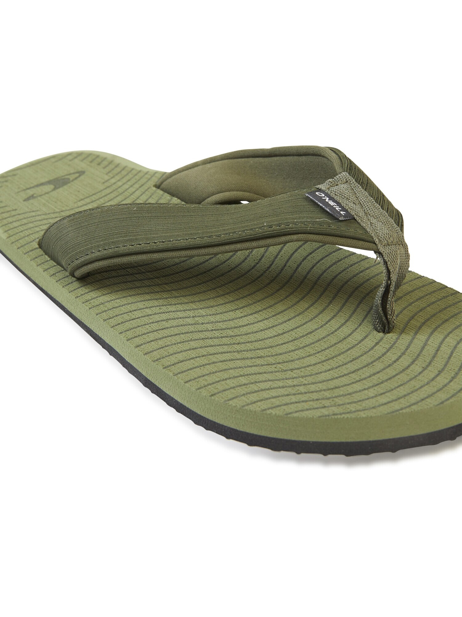 O'NEILL Flip-flops 'Koosh' kaki / negru / alb - Pled.ro