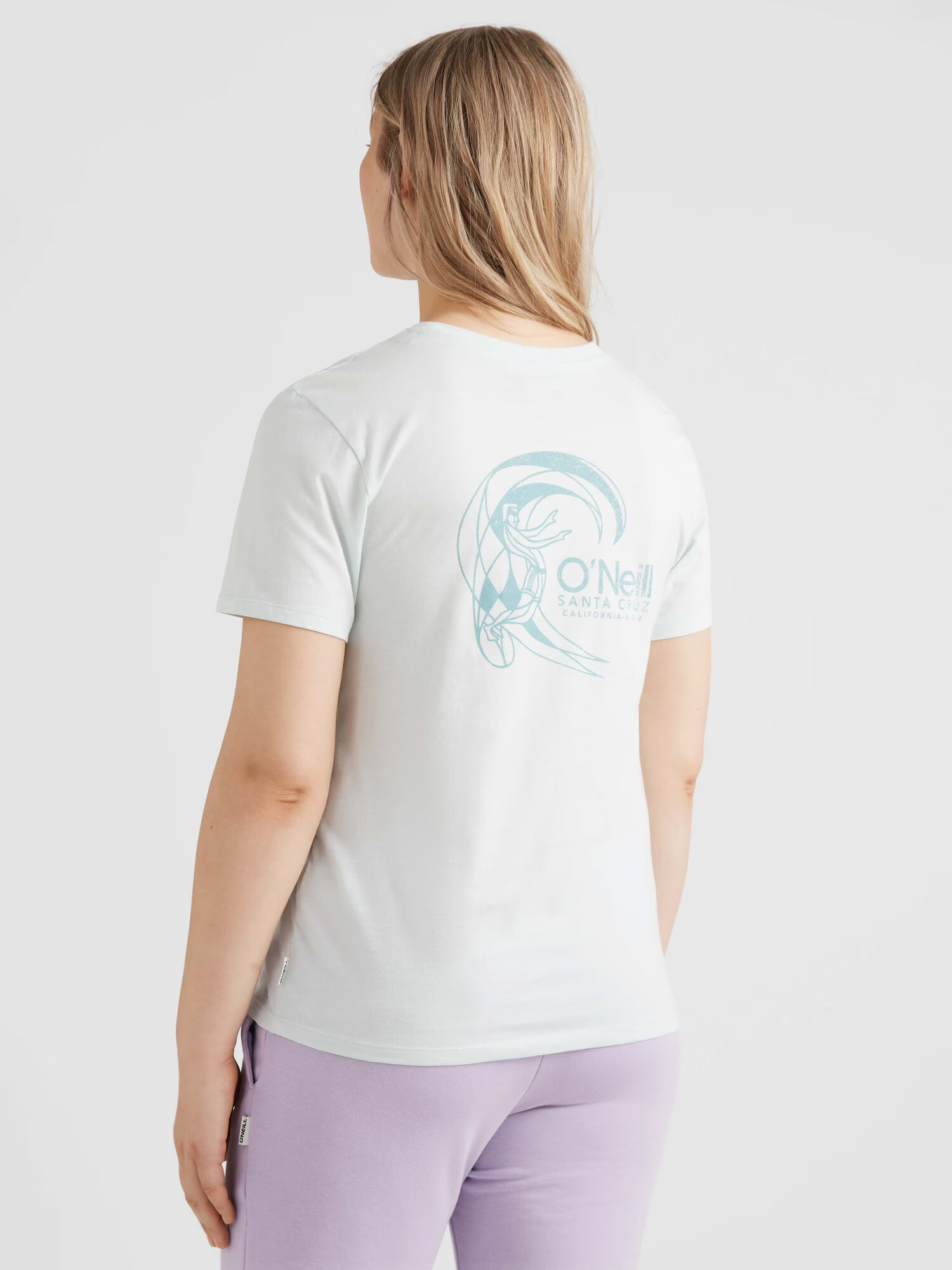 O'NEILL Tricou 'Circle Surfer' albastru / alb murdar - Pled.ro