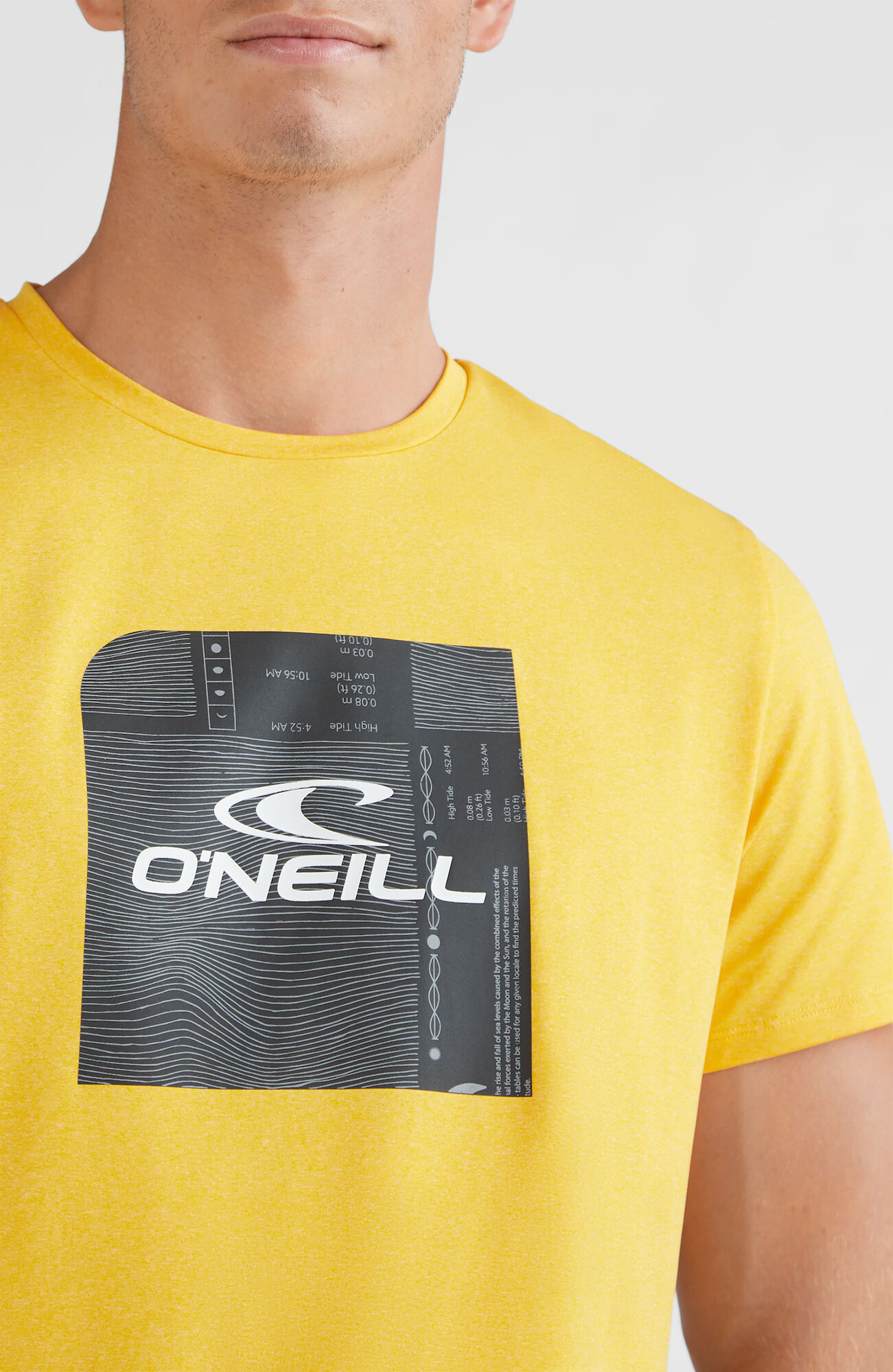 O'NEILL Tricou funcțional 'Cube' auriu / gri / negru / alb - Pled.ro