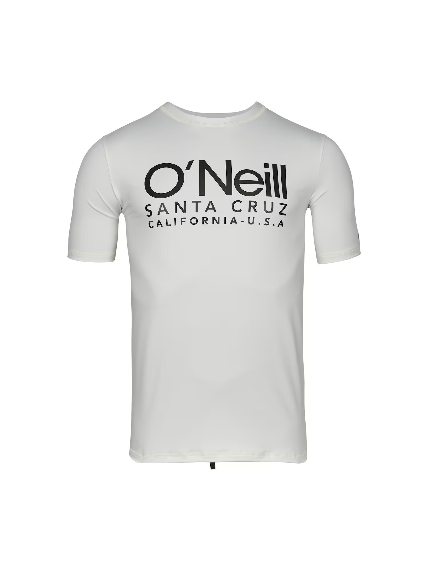 O'NEILL Tricou funcțional 'Skin' negru / alb murdar - Pled.ro