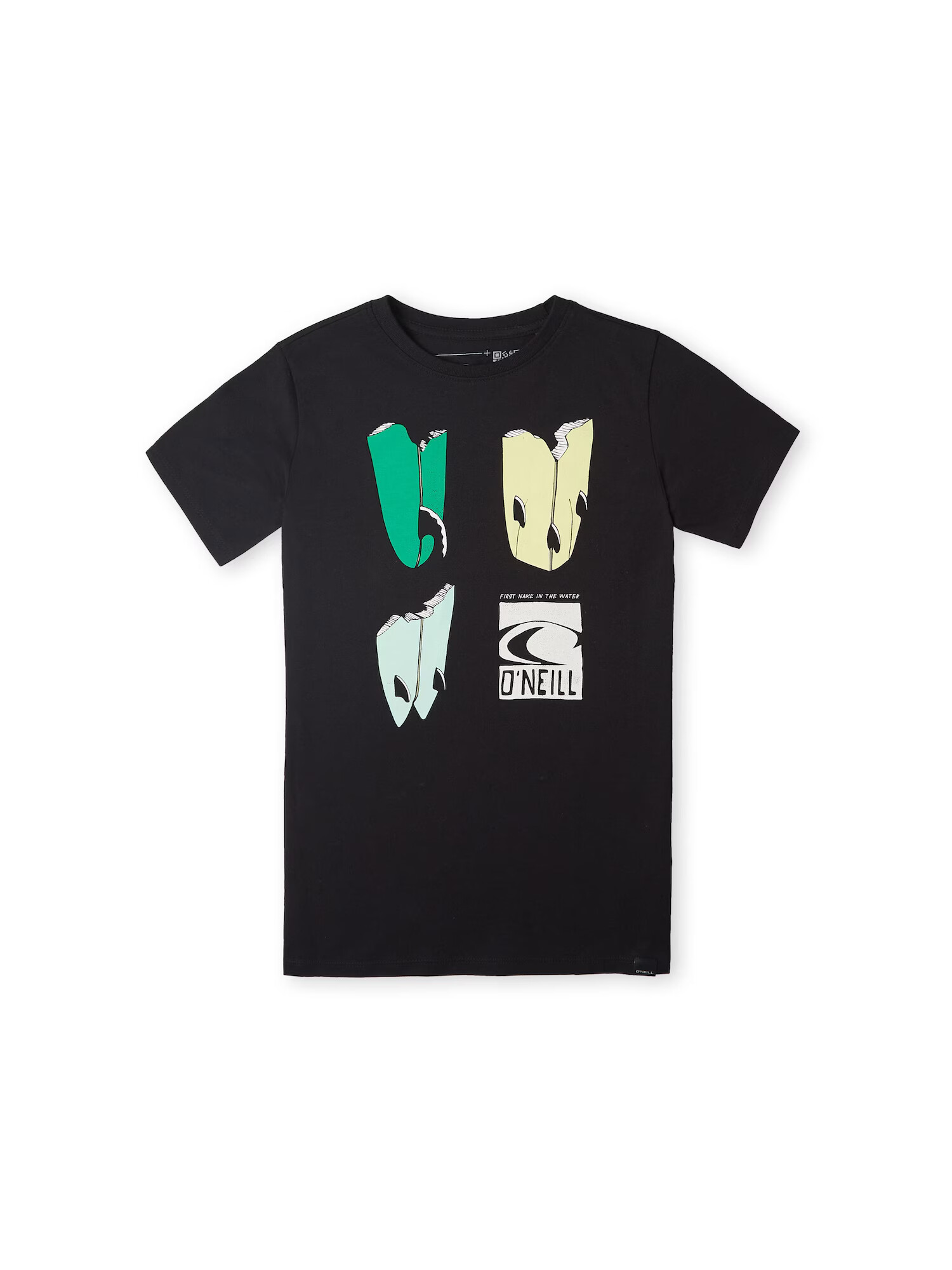 O'NEILL Tricou 'Gato' galben / verde / negru / alb - Pled.ro