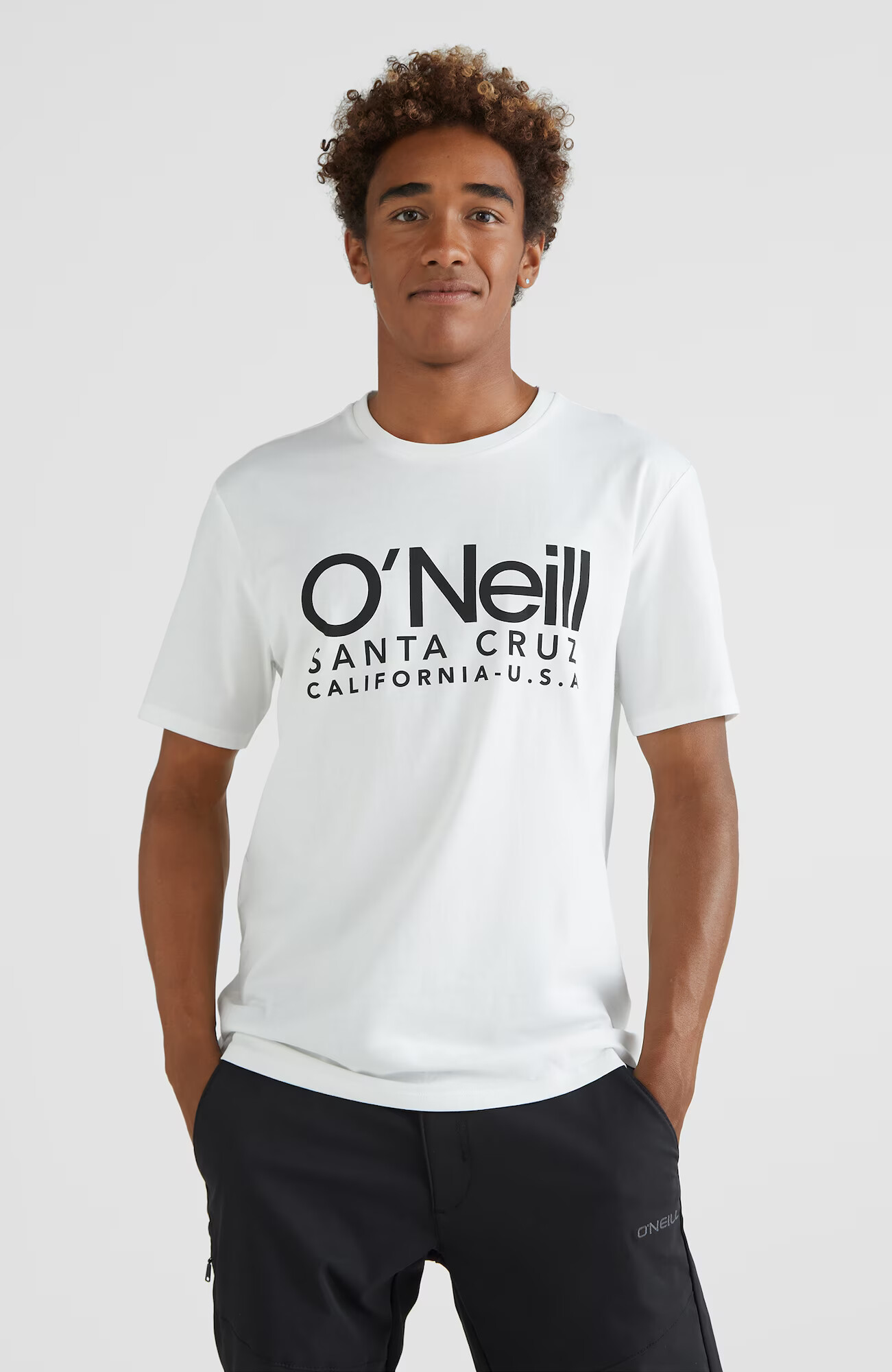 O'NEILL Tricou negru / alb - Pled.ro