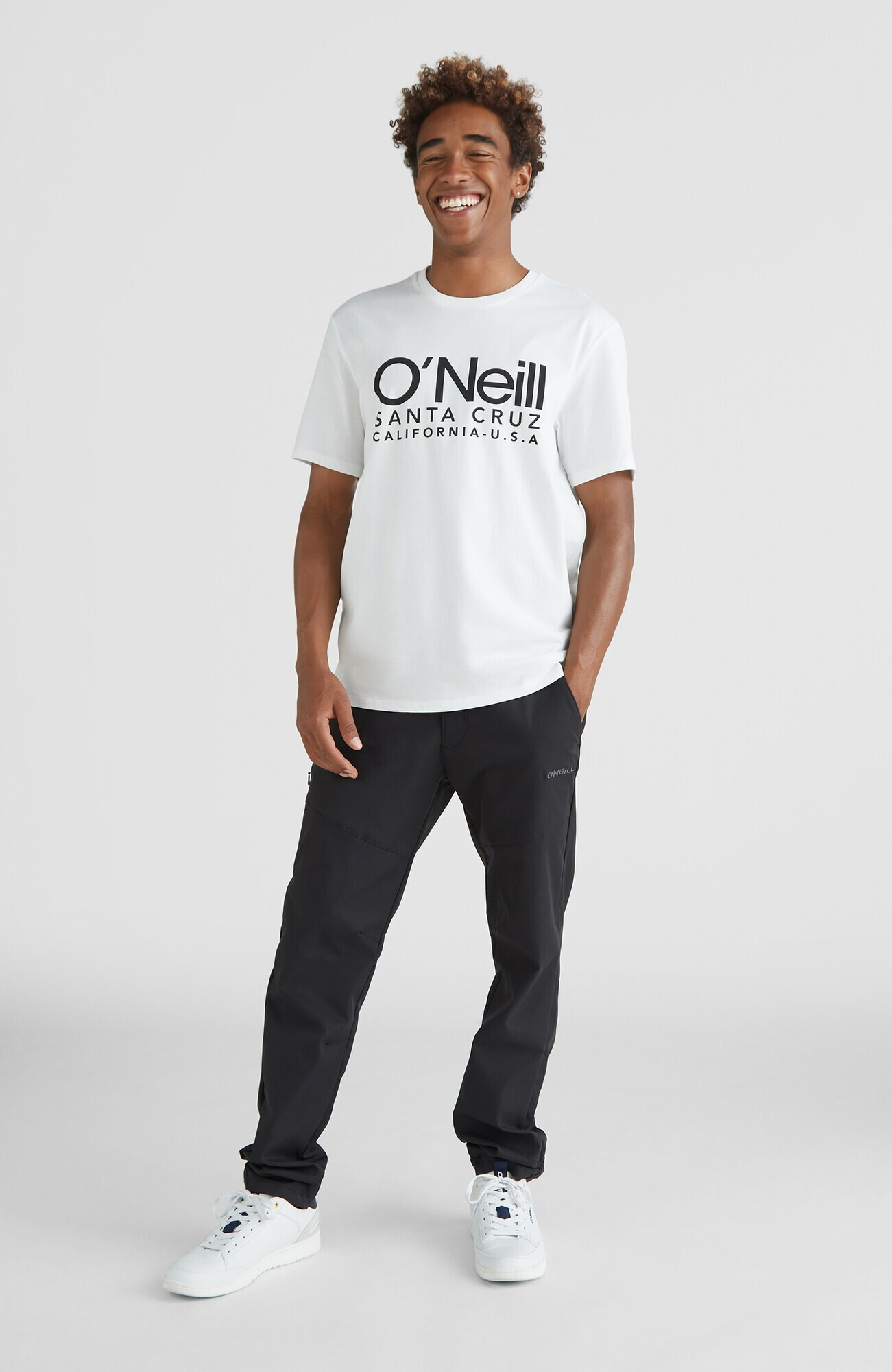 O'NEILL Tricou negru / alb - Pled.ro