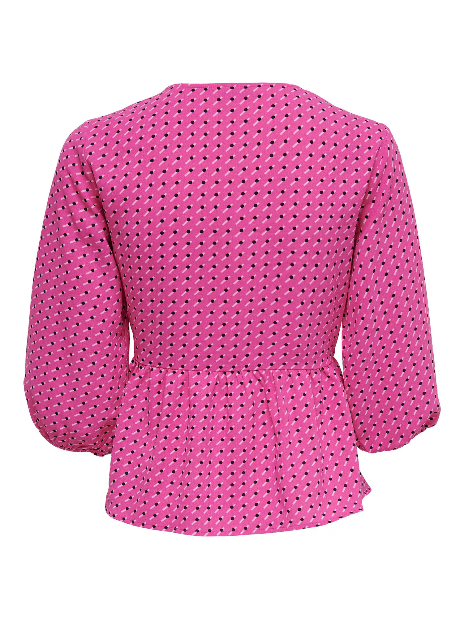 ONLY Bluză 'NAOMI' fucsia / roz pastel / negru - Pled.ro