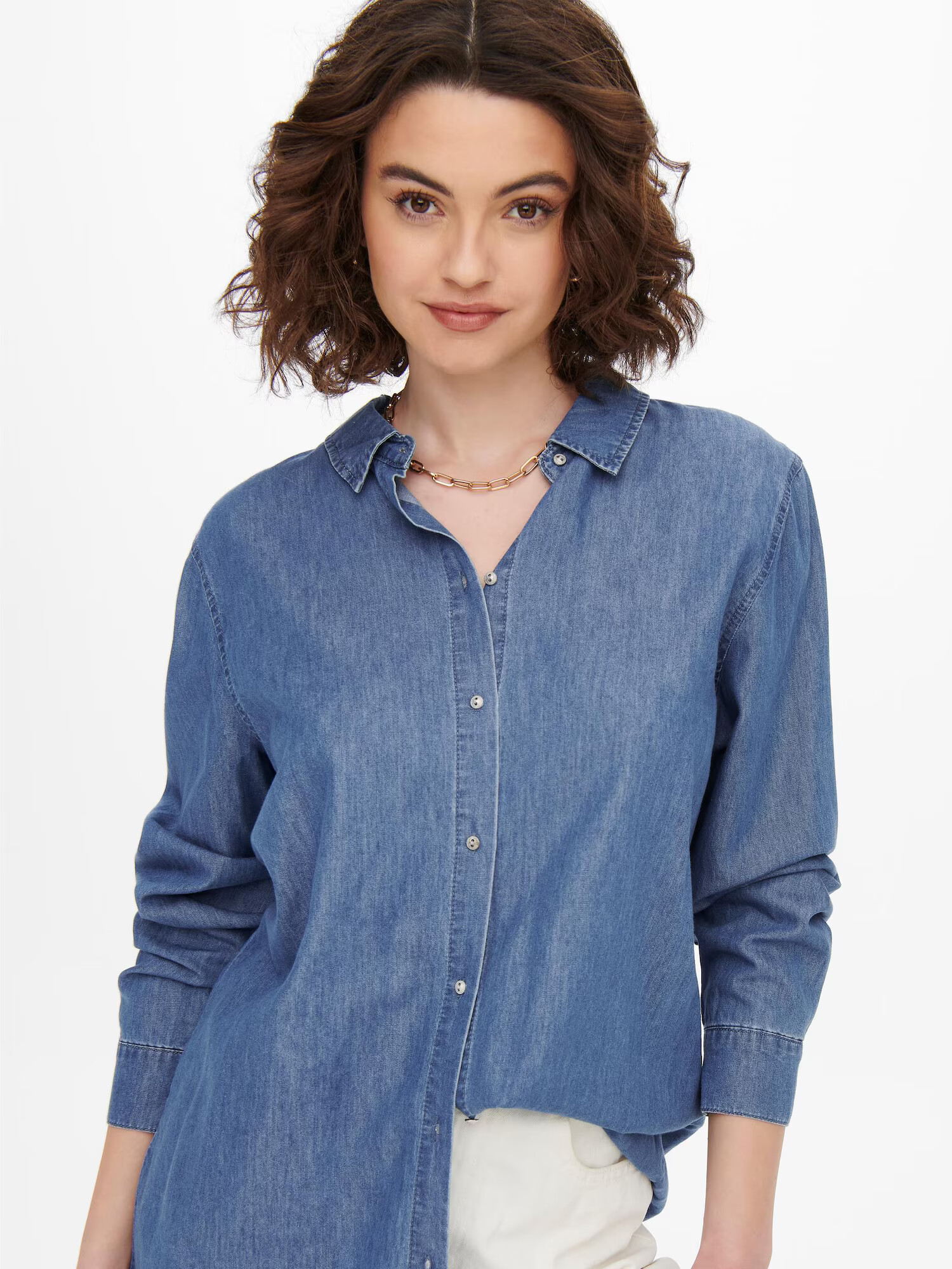 ONLY Bluză 'Nora' albastru denim - Pled.ro