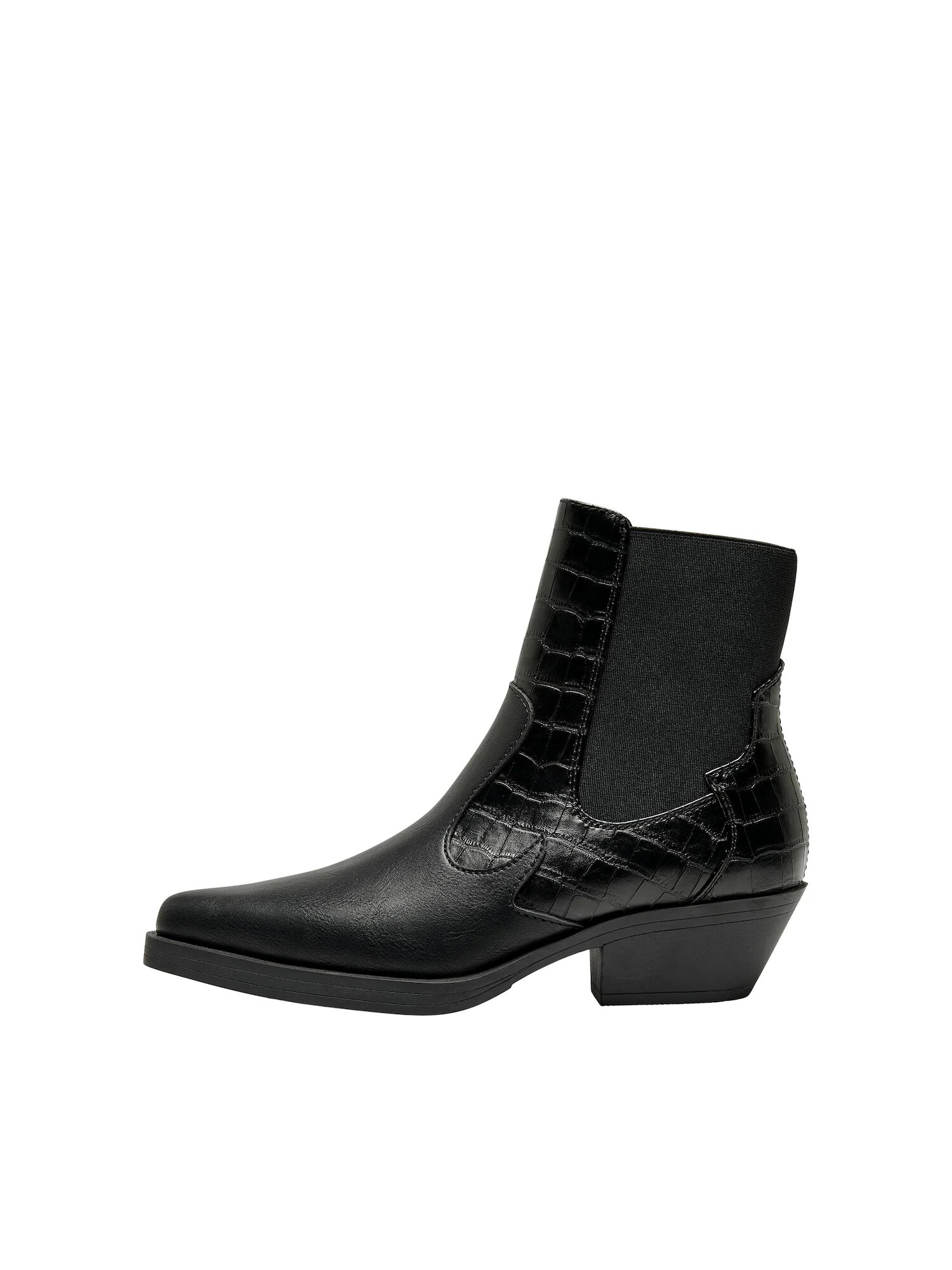 ONLY Botine 'Bronco' negru - Pled.ro