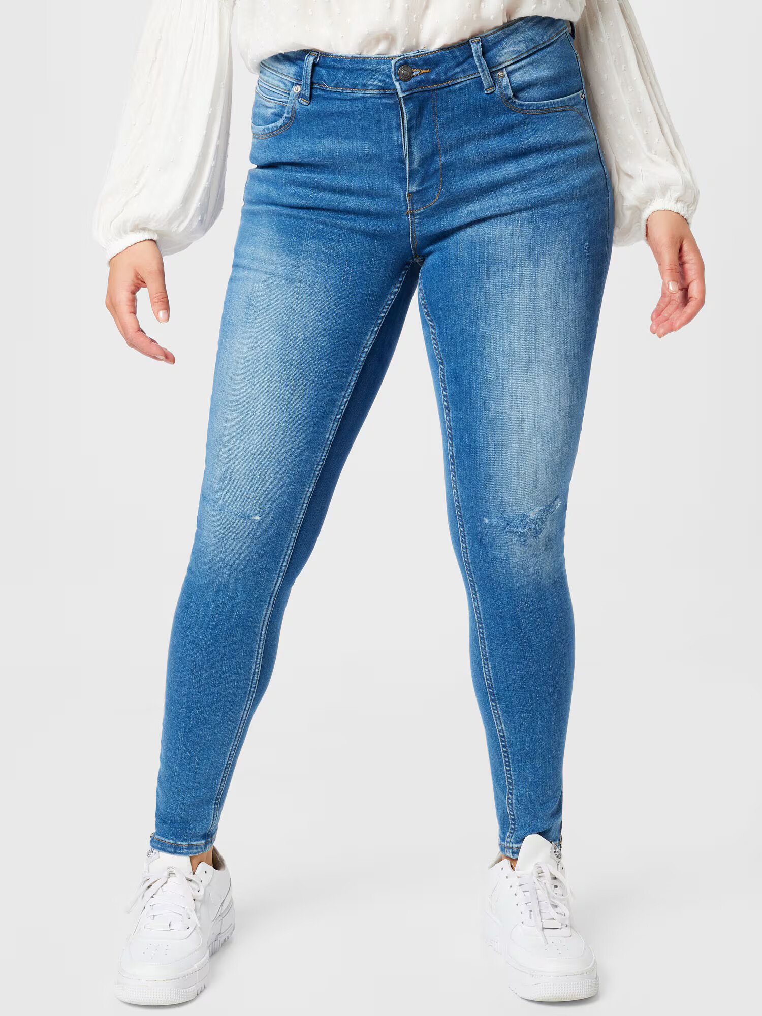 ONLY Carmakoma Jeans 'Karla' albastru denim - Pled.ro