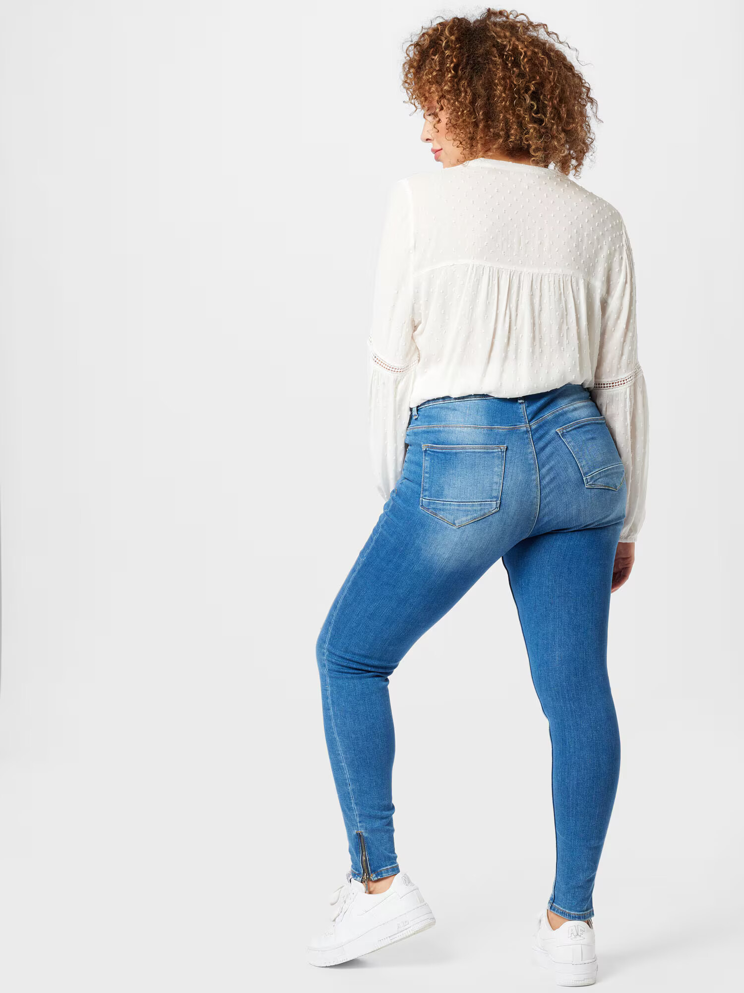 ONLY Carmakoma Jeans 'Karla' albastru denim - Pled.ro