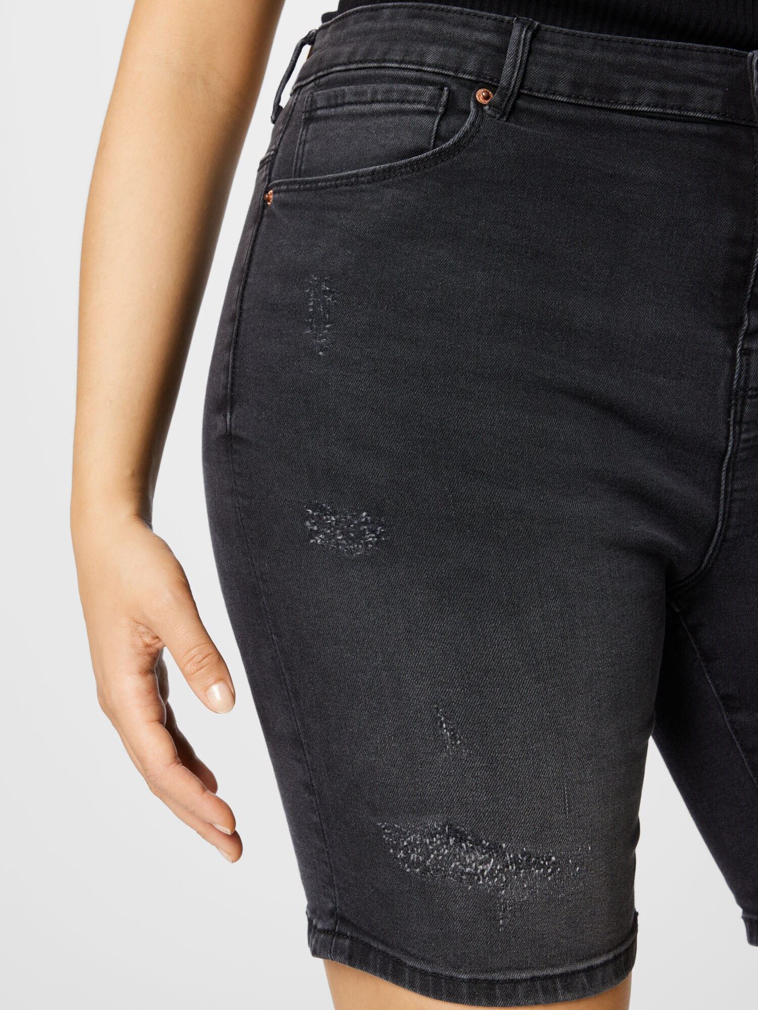 ONLY Carmakoma Jeans 'LAOLA' negru denim - Pled.ro