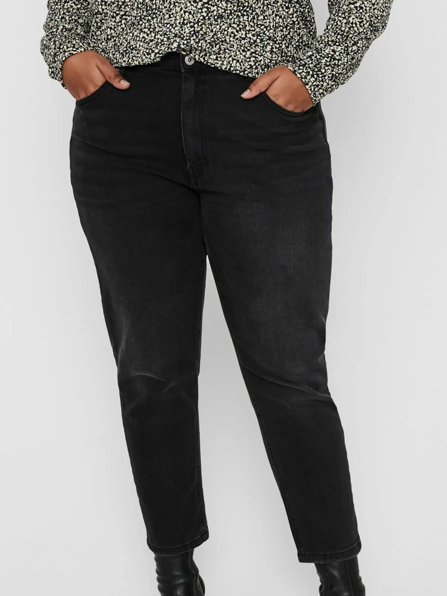 ONLY Carmakoma Jeans negru denim - Pled.ro