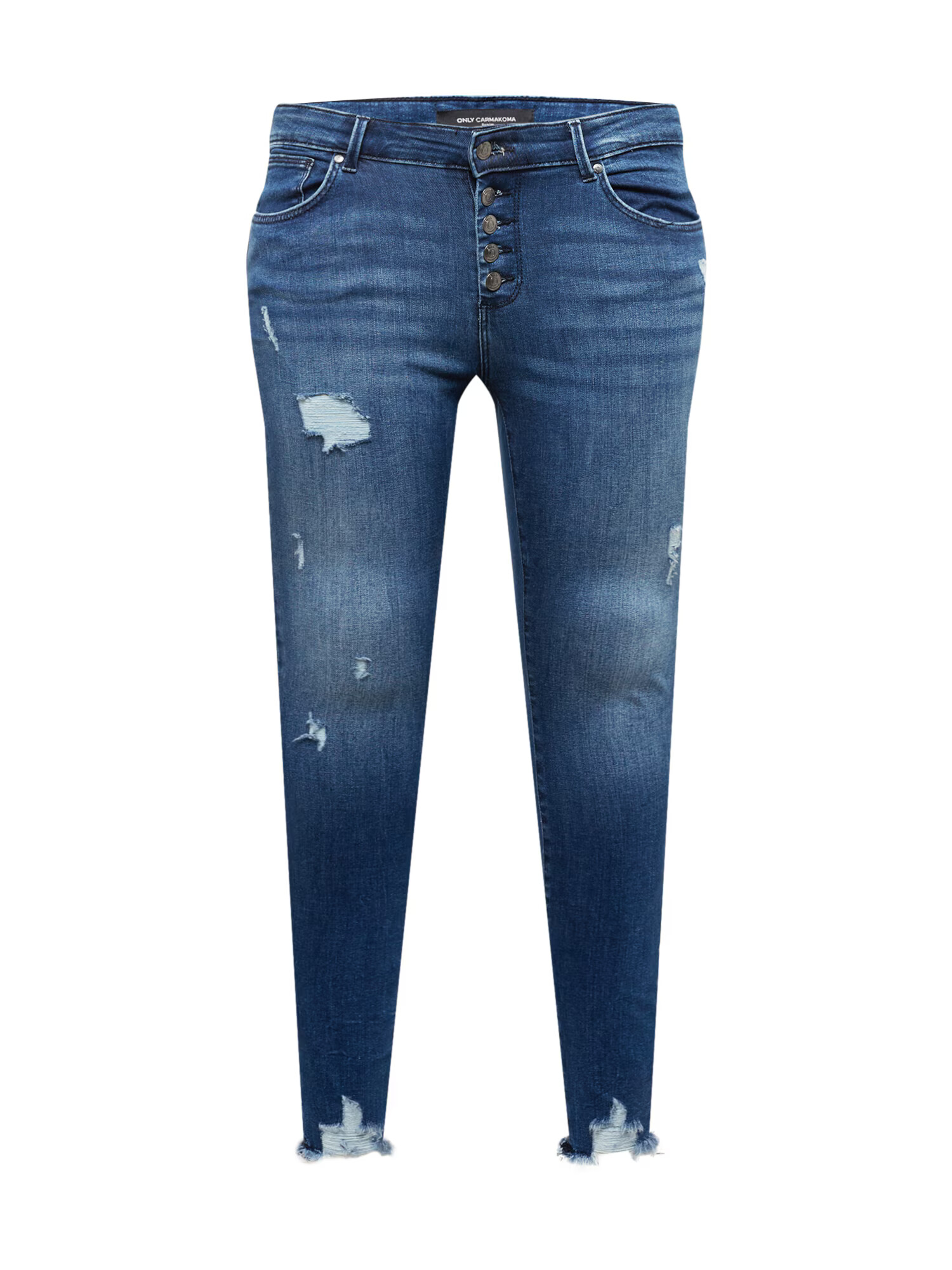 ONLY Carmakoma Jeans 'WILLY' albastru denim - Pled.ro