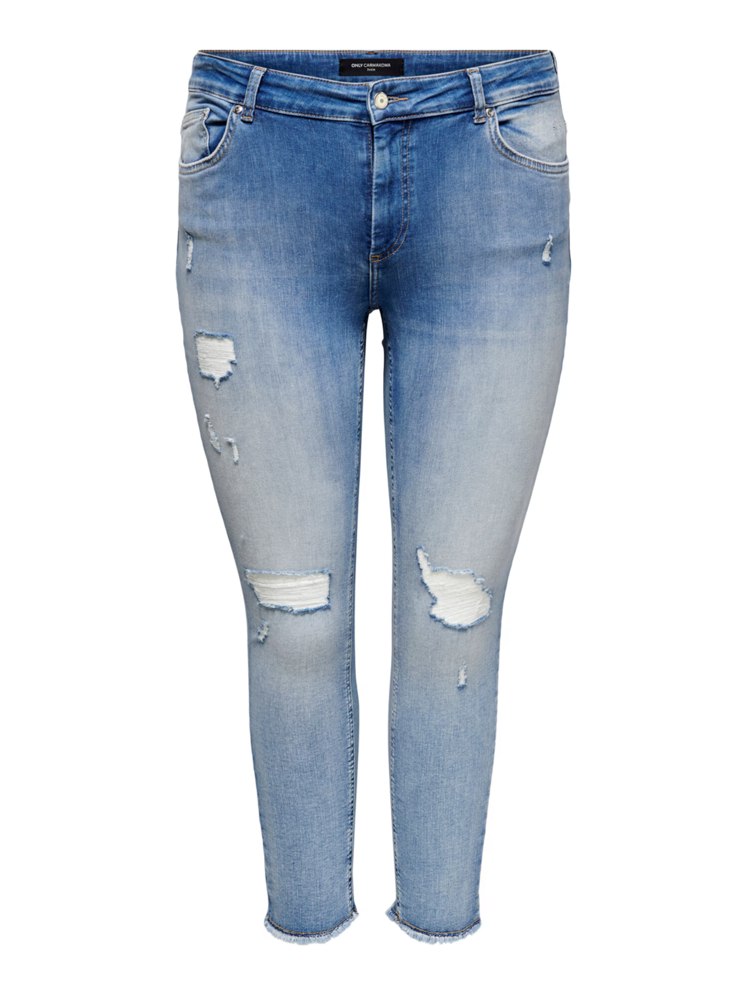 ONLY Carmakoma Jeans 'Willy' albastru denim - Pled.ro