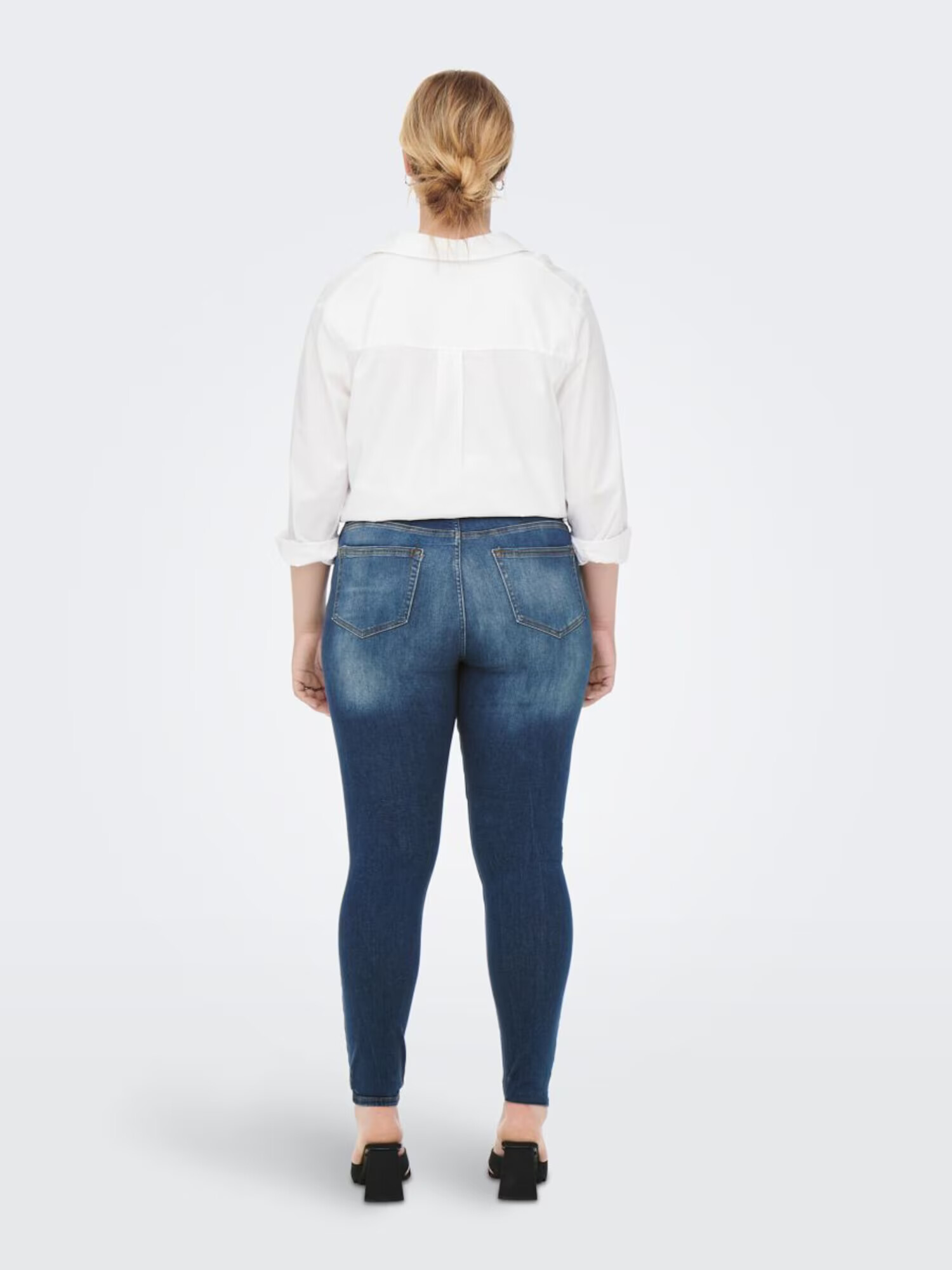 ONLY Carmakoma Jeans 'Willy' albastru denim - Pled.ro