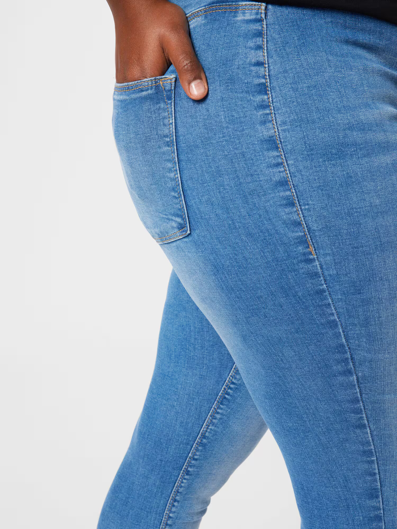 ONLY Carmakoma Jeggings 'Huba' albastru / albastru denim - Pled.ro