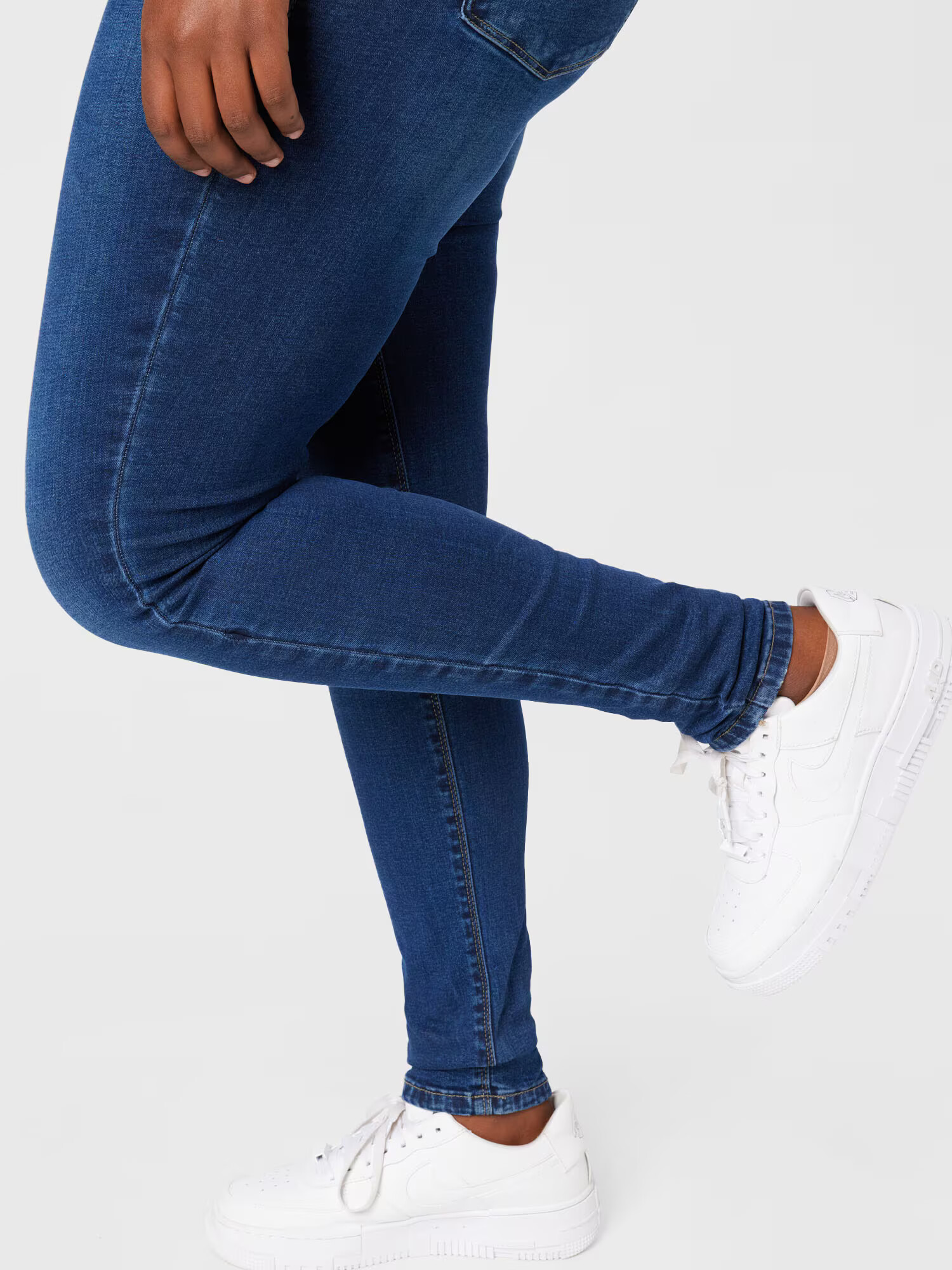 ONLY Carmakoma Jeggings 'Huba' bleumarin - Pled.ro