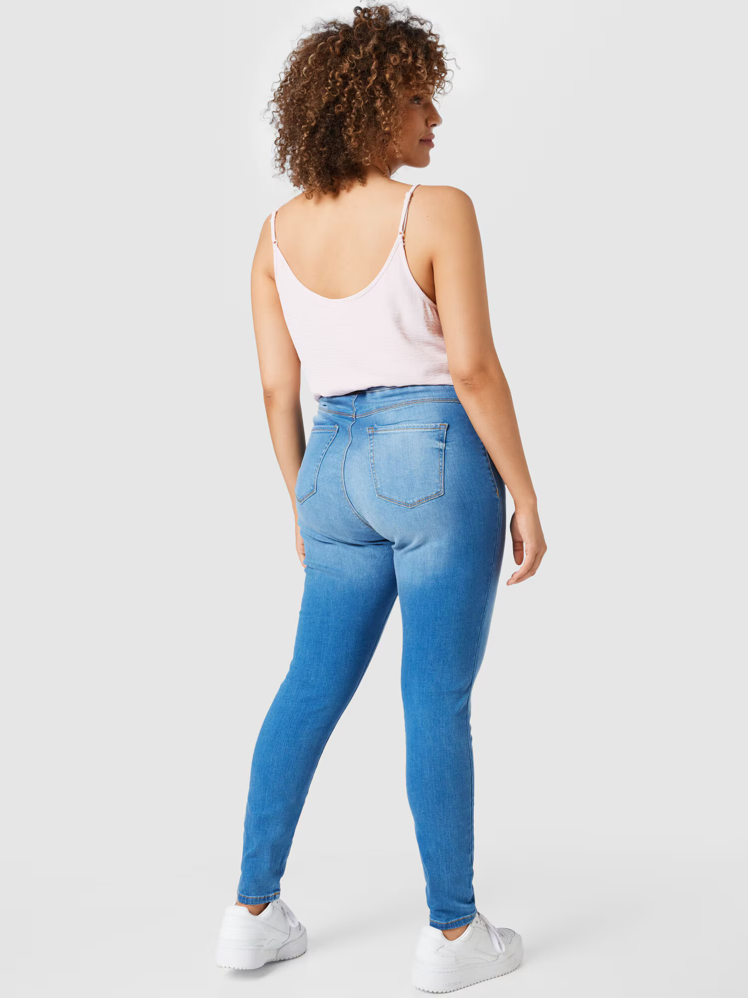 ONLY Carmakoma Jeggings 'Laola' albastru denim - Pled.ro