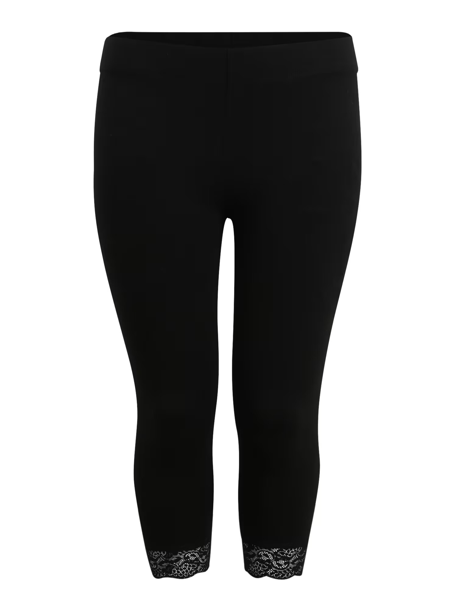 ONLY Carmakoma Leggings 'Time' negru - Pled.ro