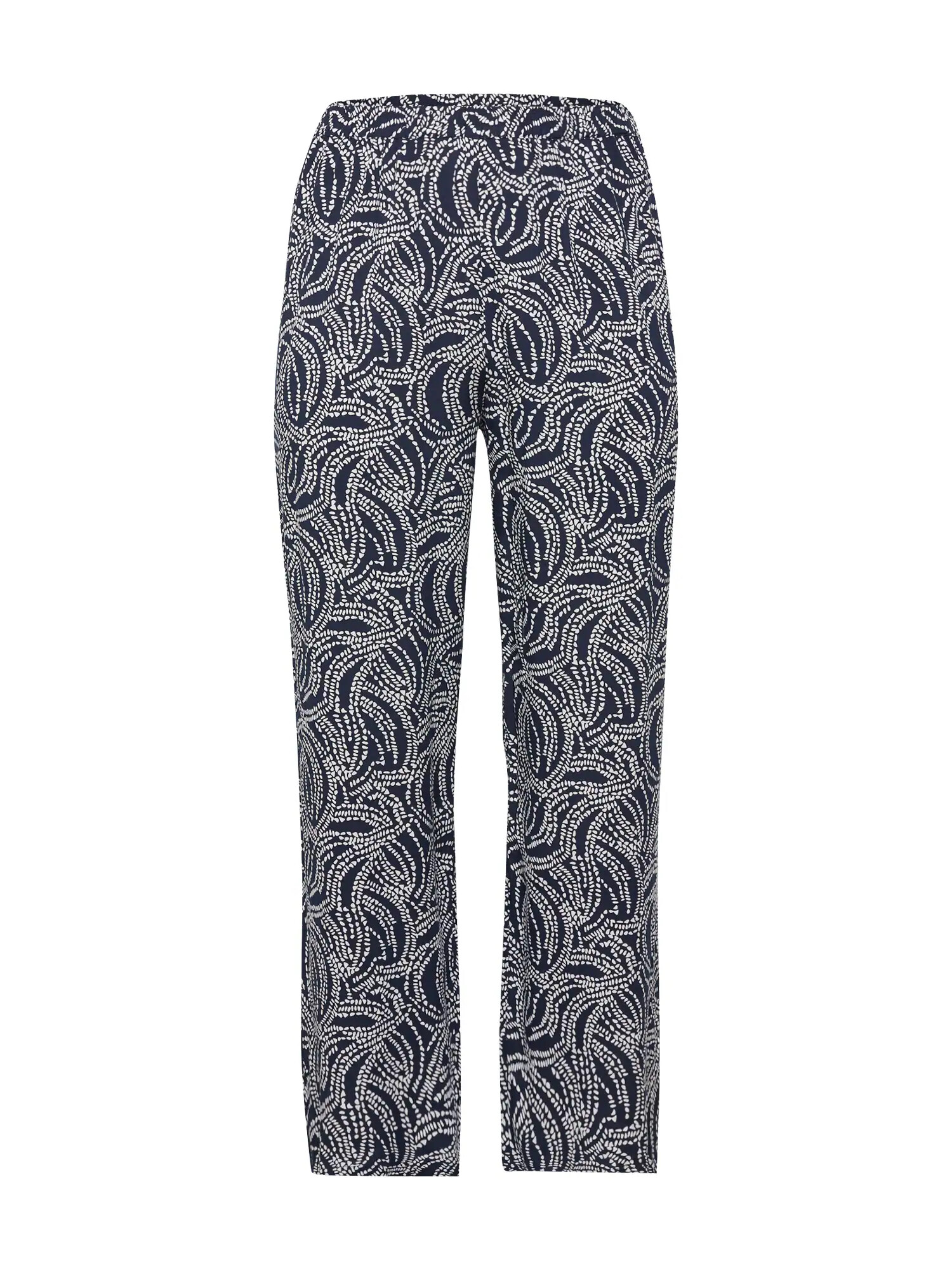 ONLY Carmakoma Pantaloni bleumarin / alb - Pled.ro