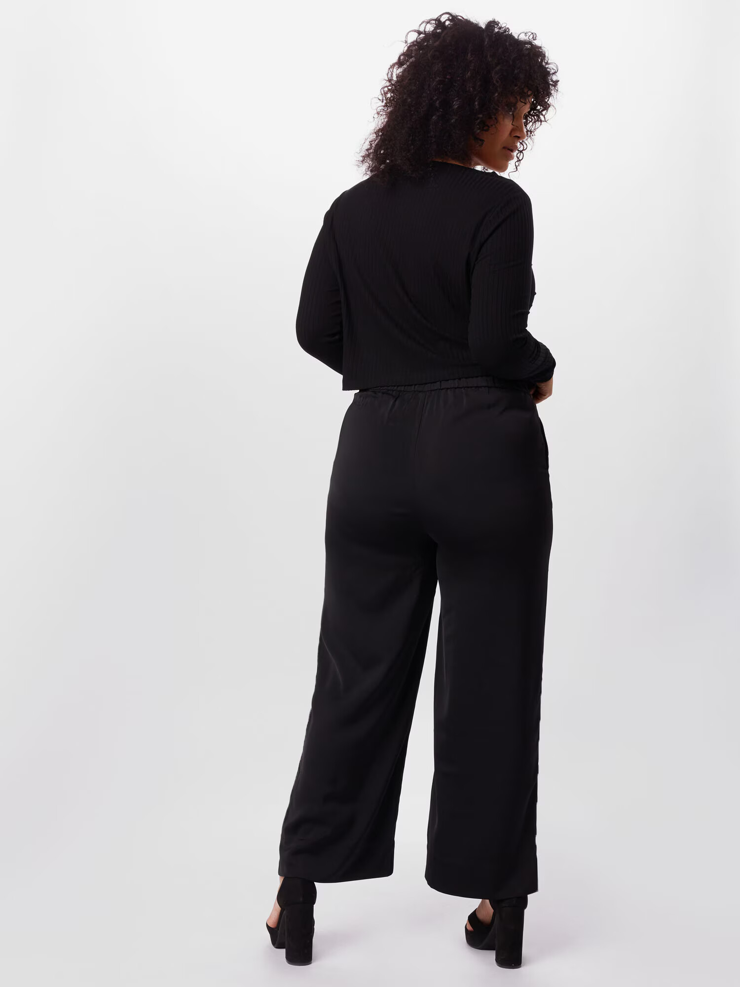 ONLY Carmakoma Pantaloni 'GISELAS' negru - Pled.ro