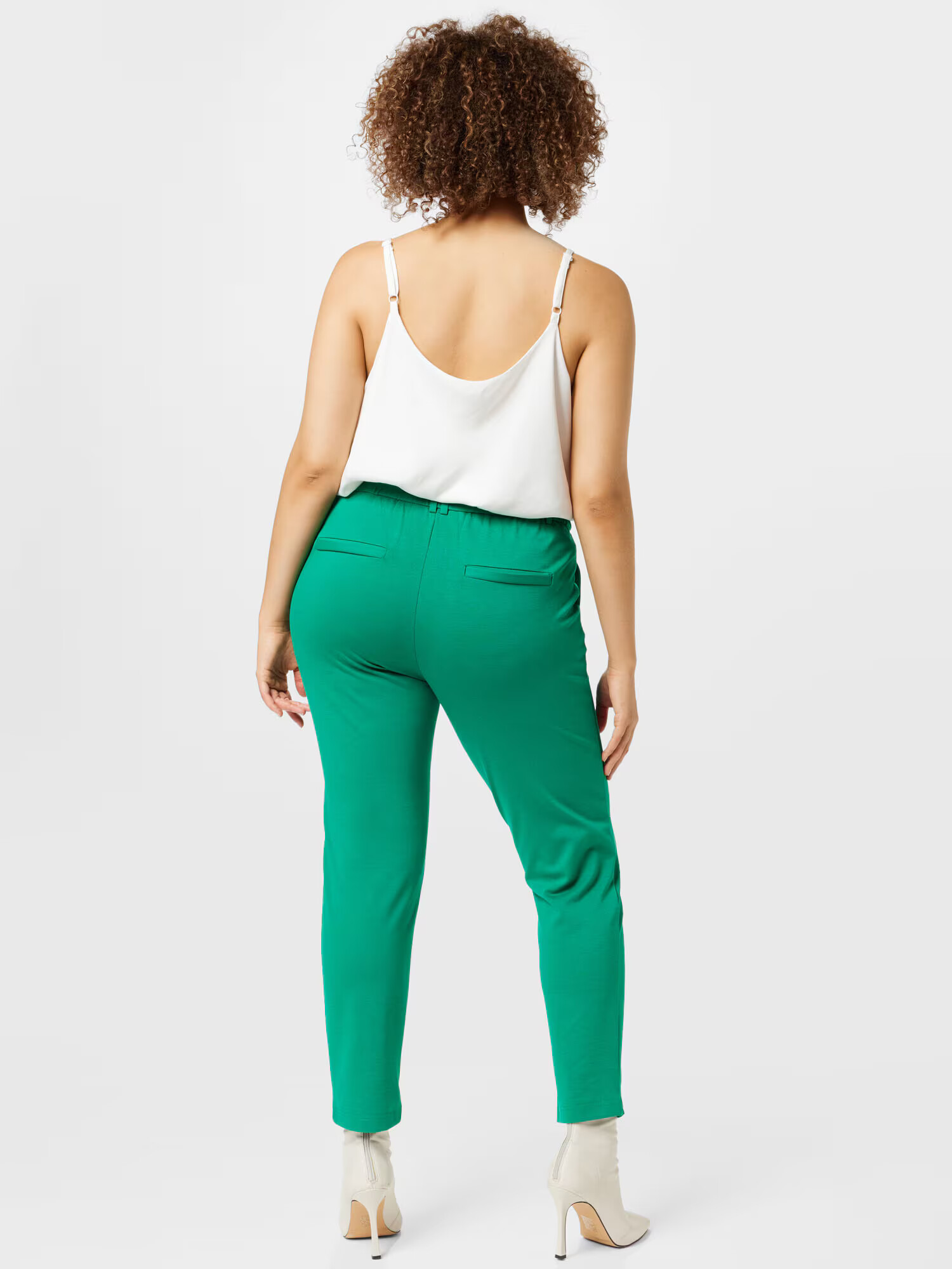 ONLY Carmakoma Pantaloni 'Goldtrash' verde - Pled.ro