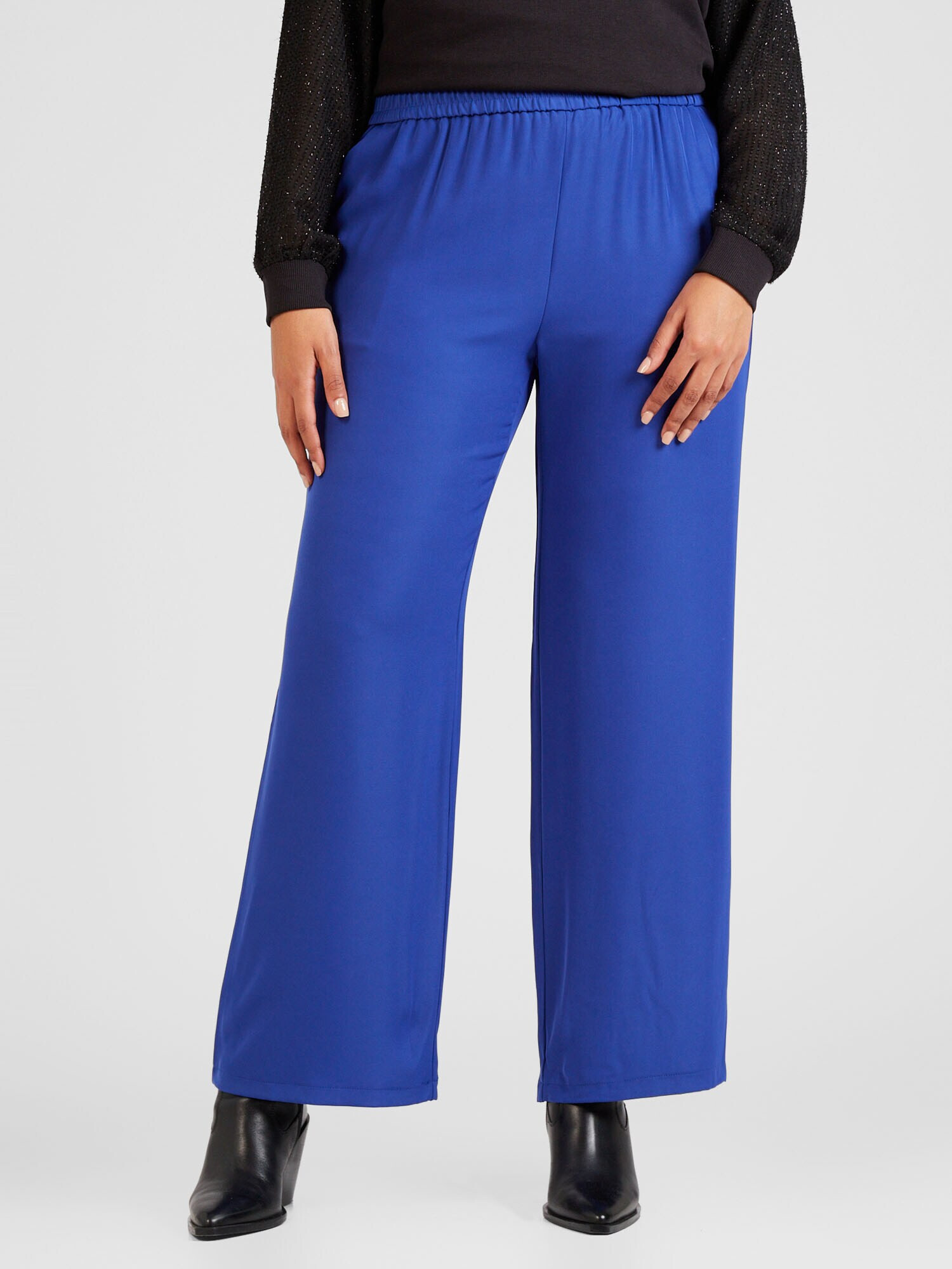 ONLY Carmakoma Pantaloni 'LAURA' albastru - Pled.ro