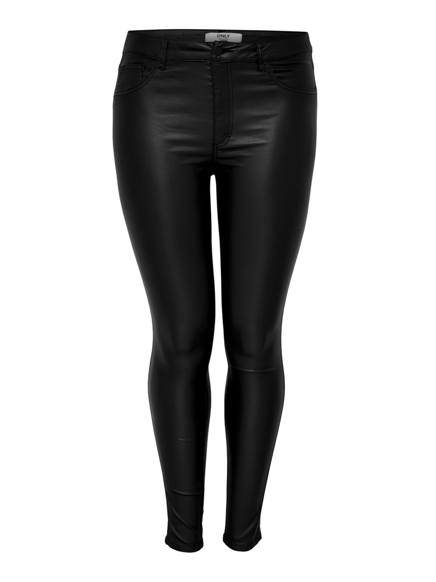 ONLY Carmakoma Leggings 'Punk' negru - Pled.ro