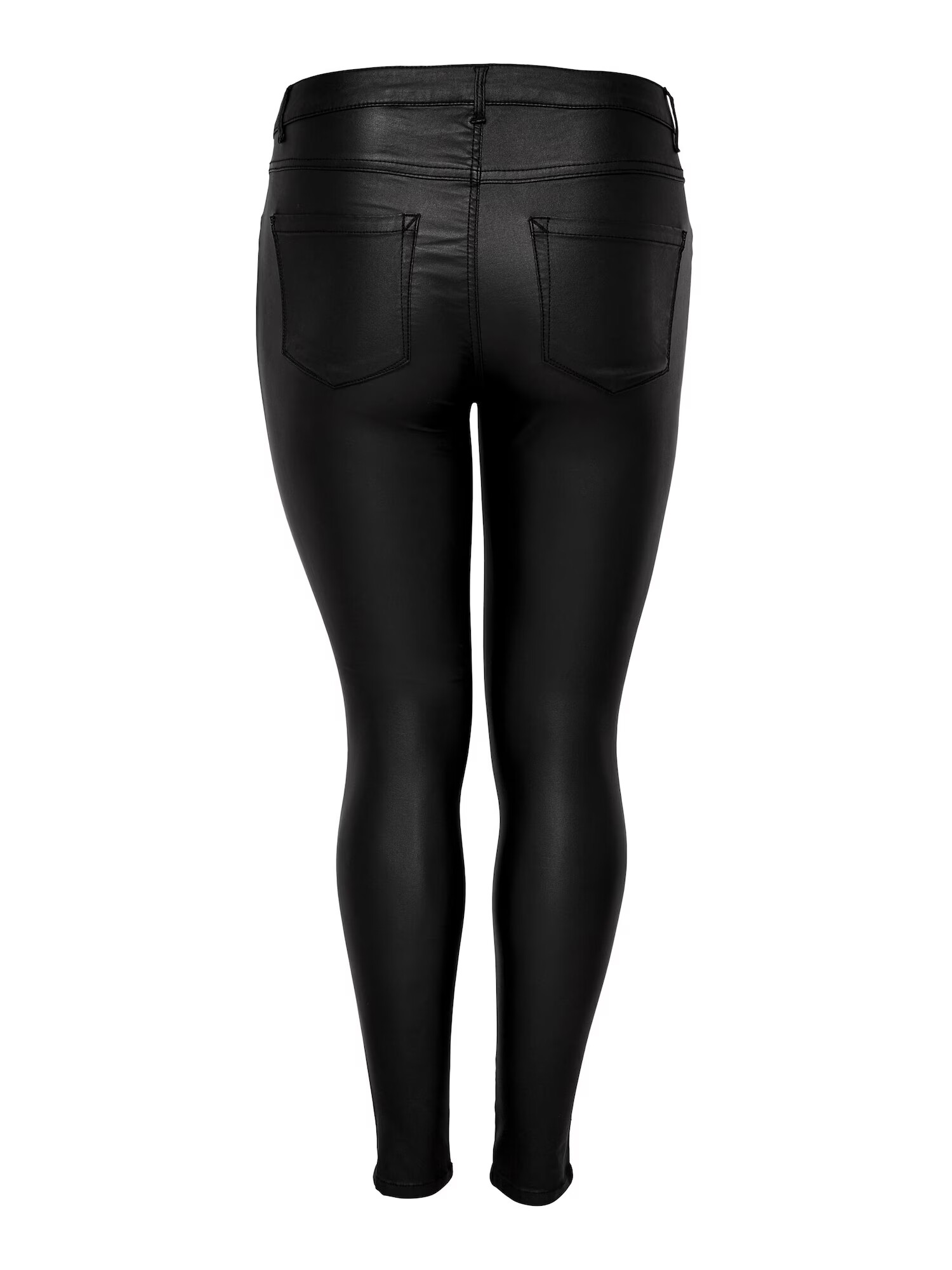 ONLY Carmakoma Leggings 'Punk' negru - Pled.ro