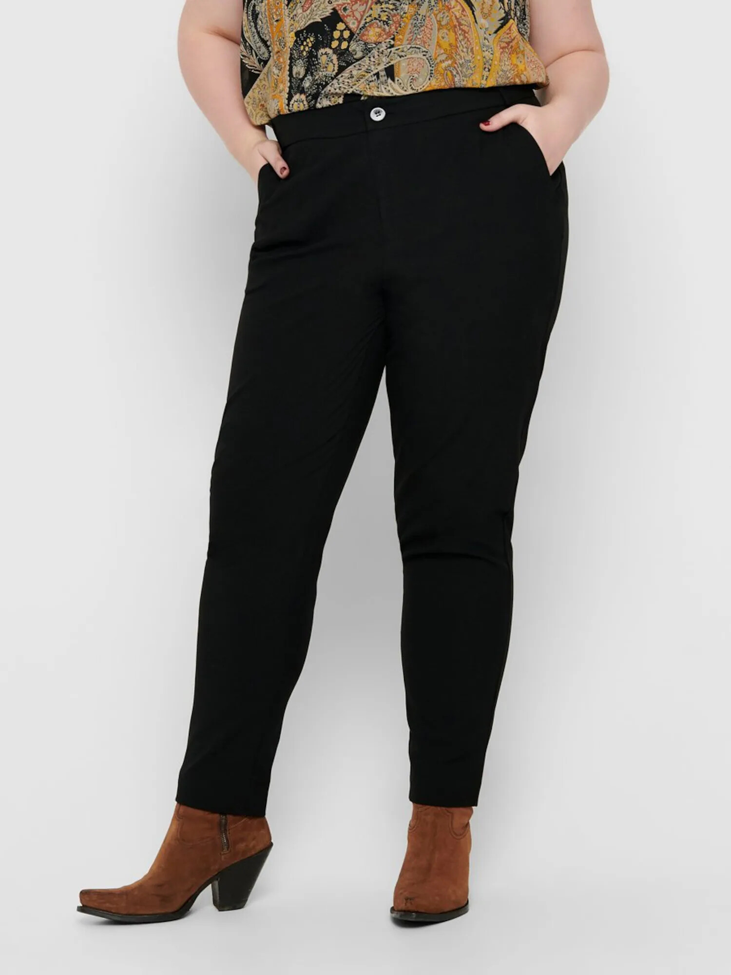 ONLY Carmakoma Pantaloni negru - Pled.ro