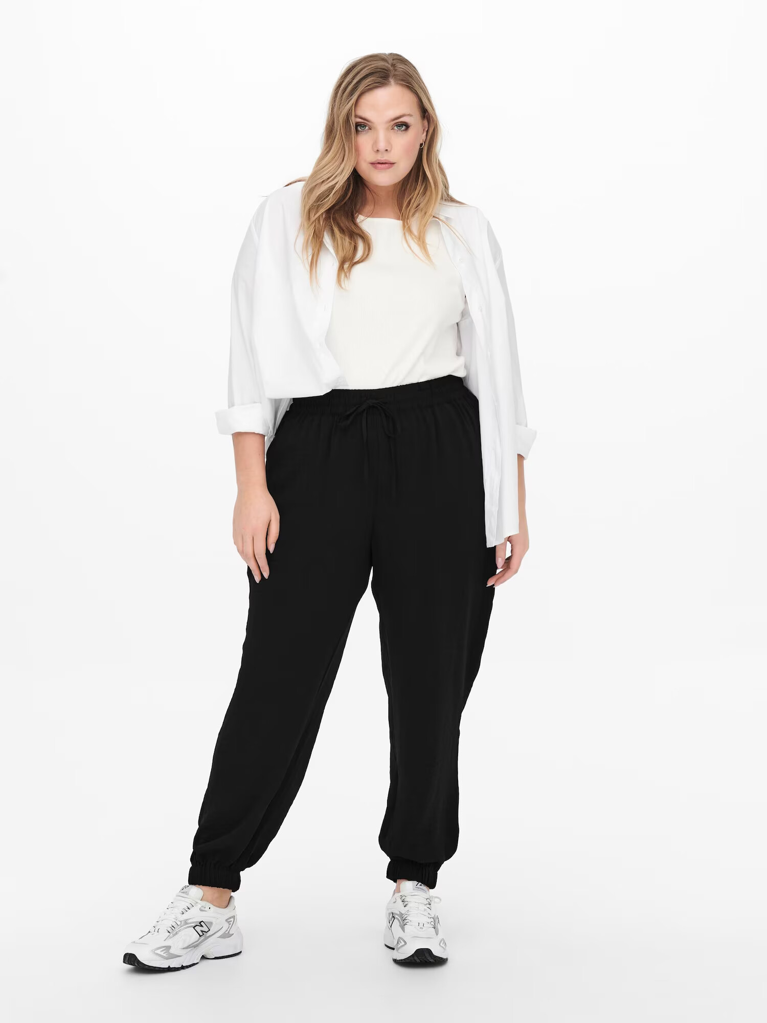 ONLY Carmakoma Pantaloni negru - Pled.ro