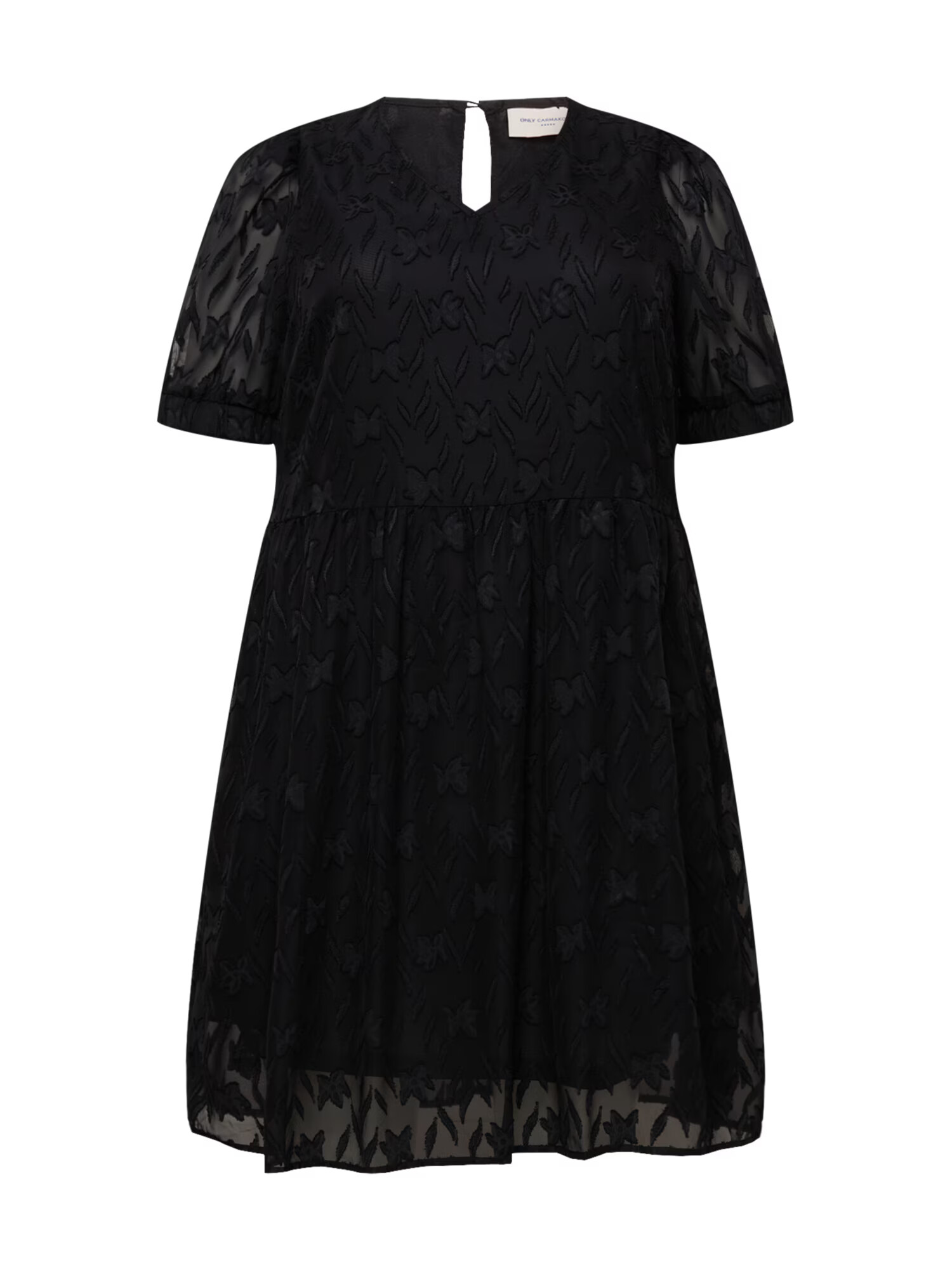 ONLY Carmakoma Rochie de cocktail 'Kimba' negru - Pled.ro