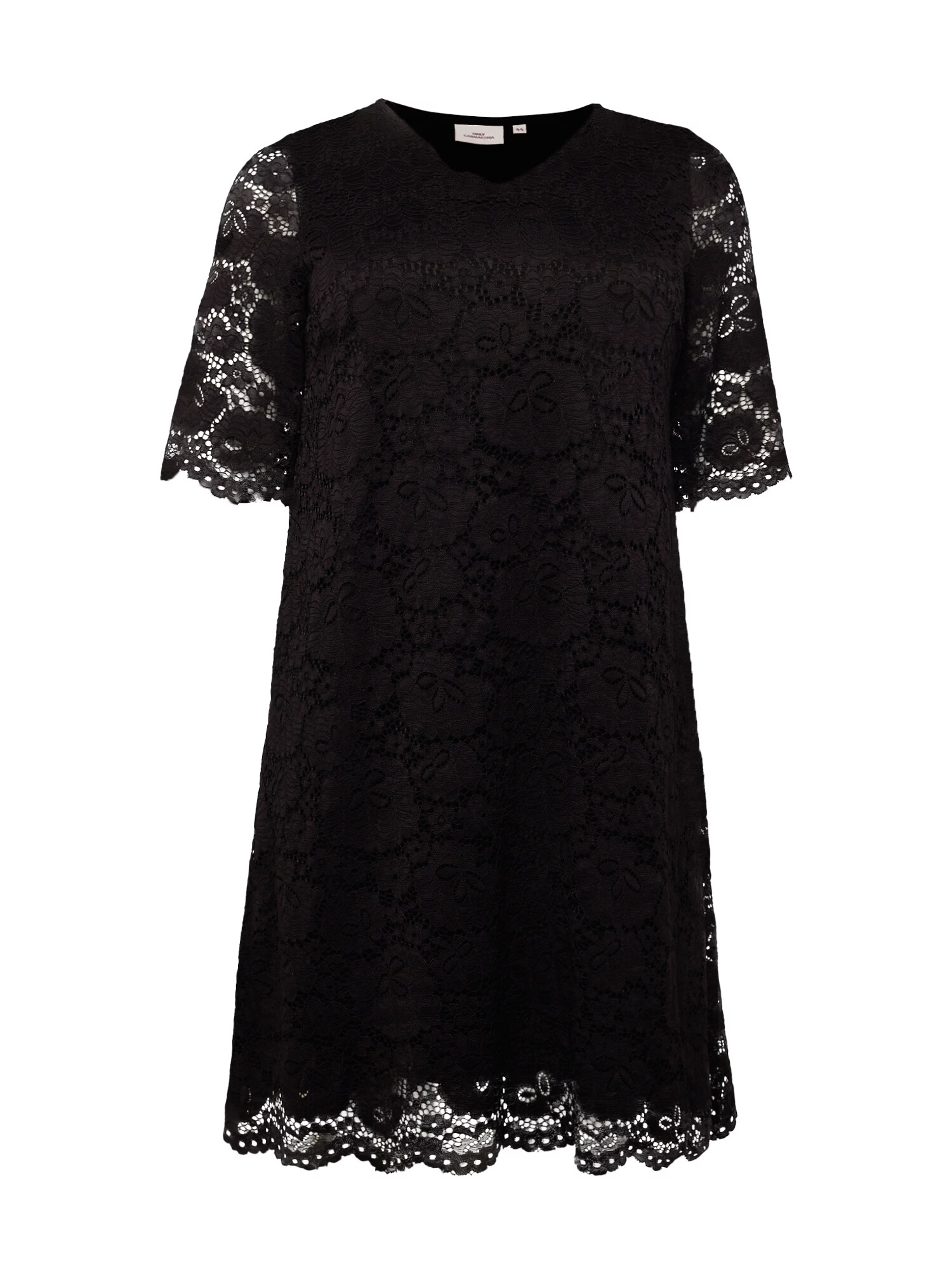 ONLY Carmakoma Rochie de cocktail 'SUMMER' negru - Pled.ro