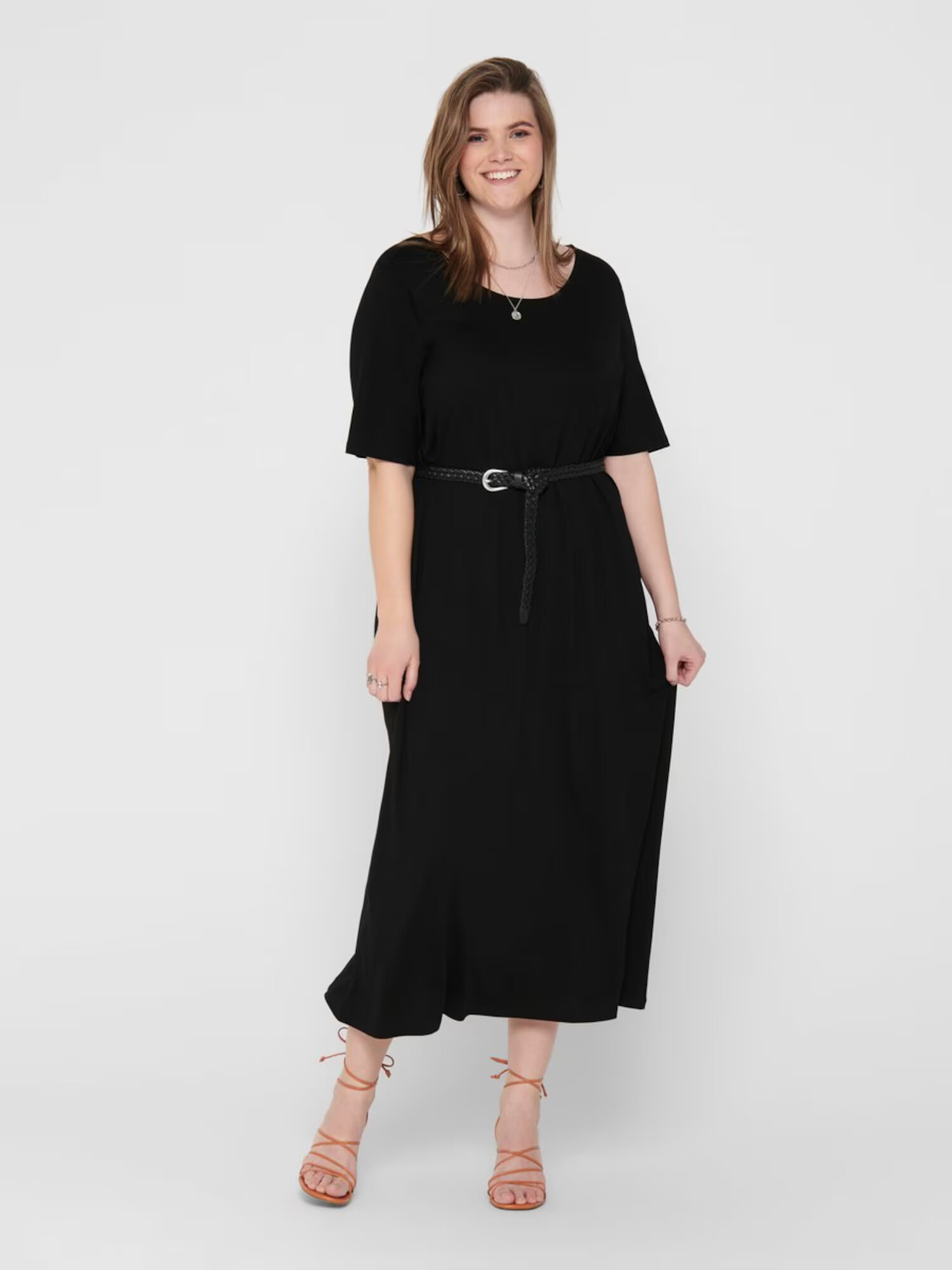 ONLY Carmakoma Rochie negru - Pled.ro