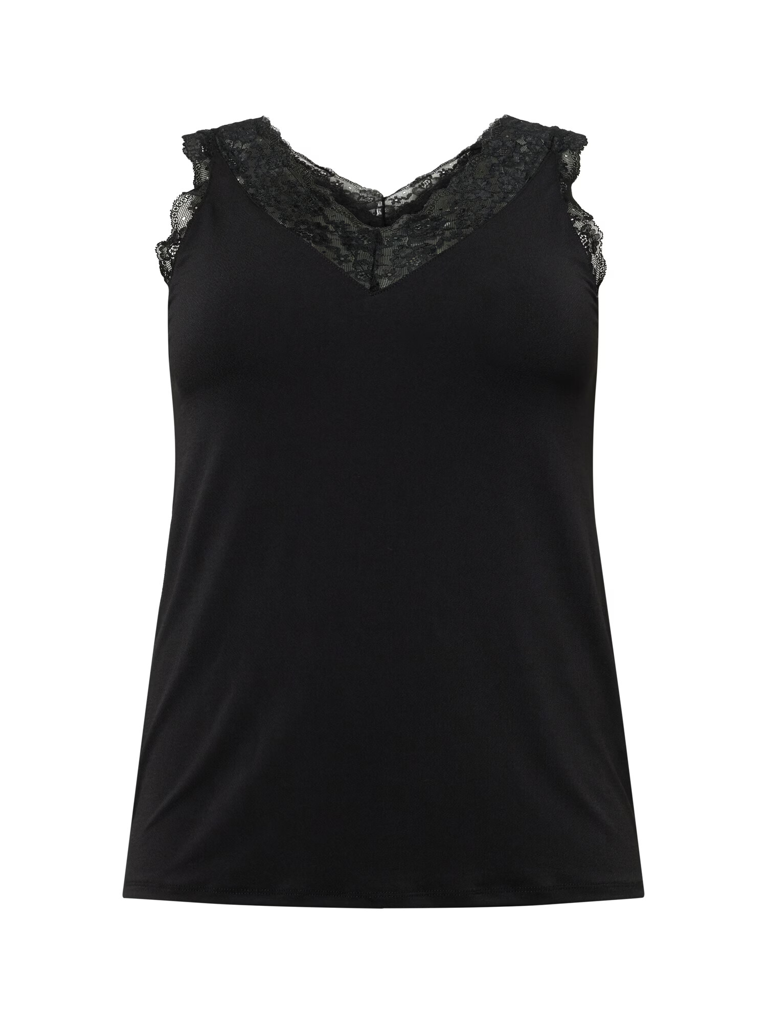 ONLY Carmakoma Top 'BENNEDIKTE' negru - Pled.ro