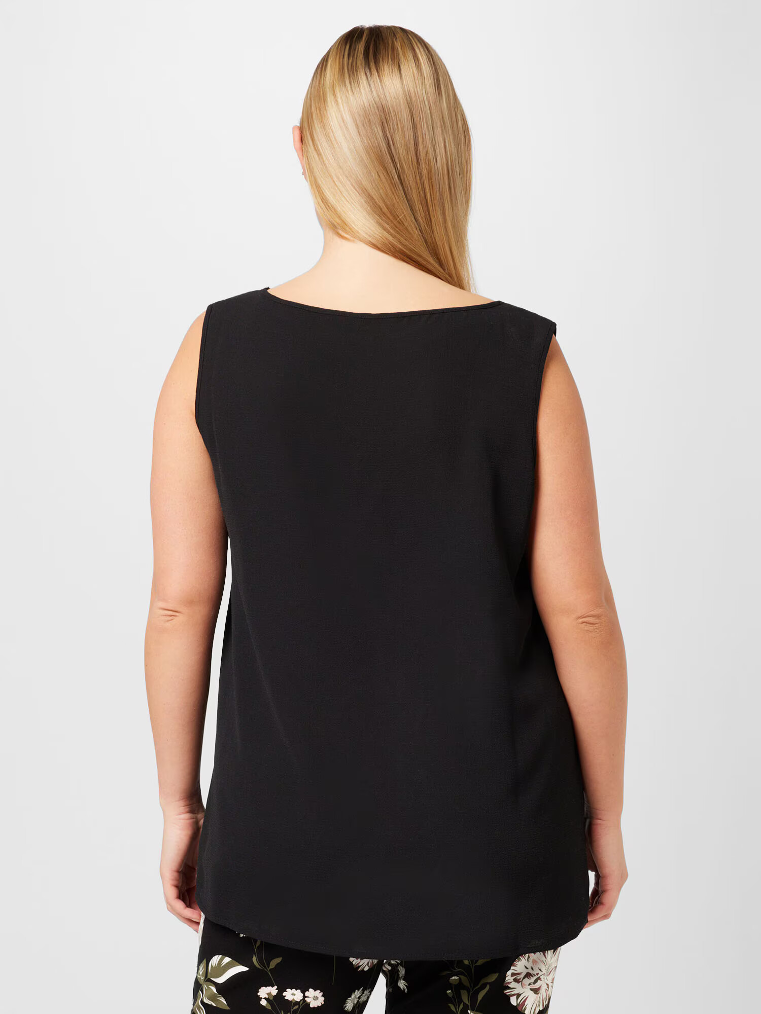 ONLY Carmakoma Top 'LUXMIE' negru - Pled.ro